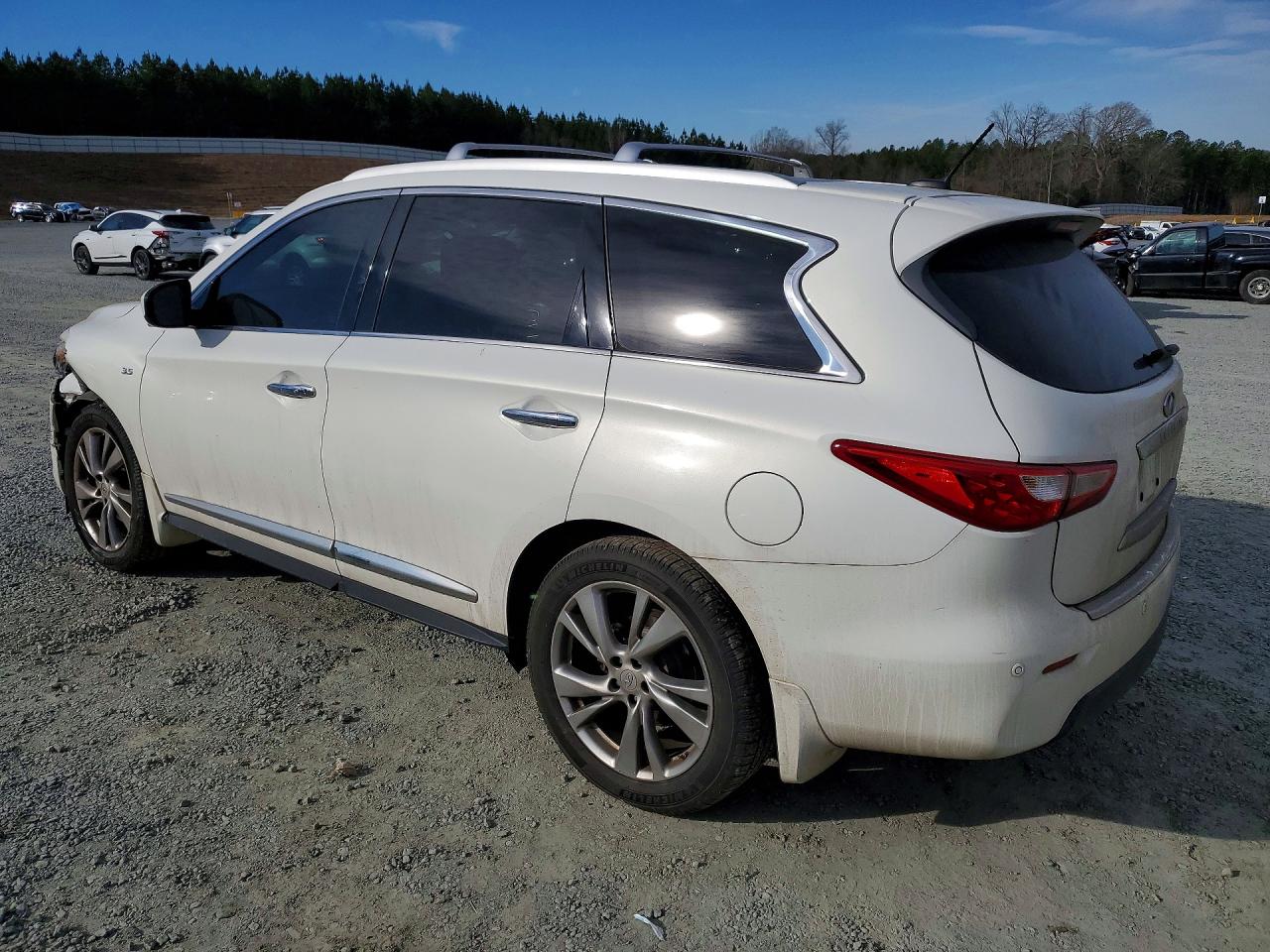2014 Infiniti Qx60 Белый vin: 5N1AL0MN8EC519817