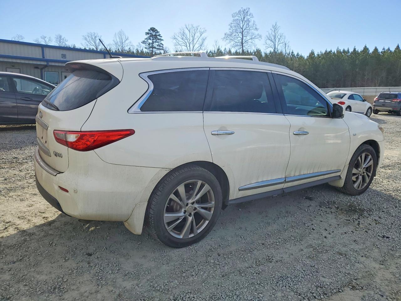 2014 Infiniti Qx60 Белый vin: 5N1AL0MN8EC519817