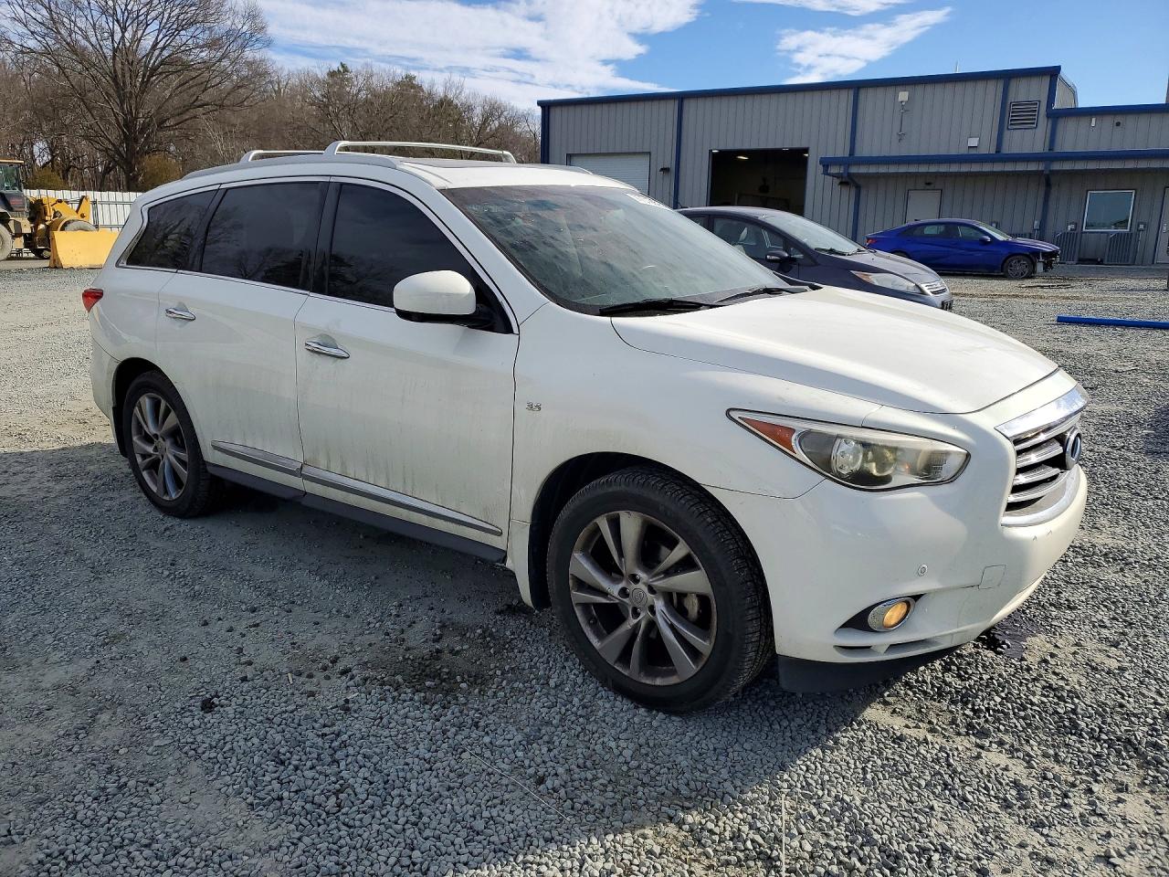 2014 Infiniti Qx60 Белый vin: 5N1AL0MN8EC519817