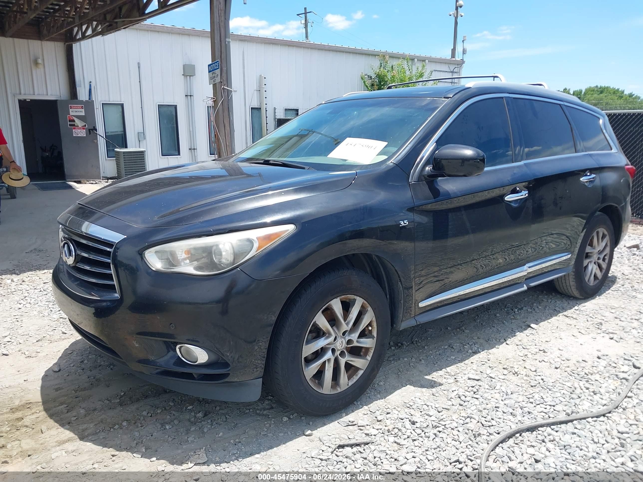 2014 Infiniti Qx60   Black vin: 5N1AL0MN8EC543714