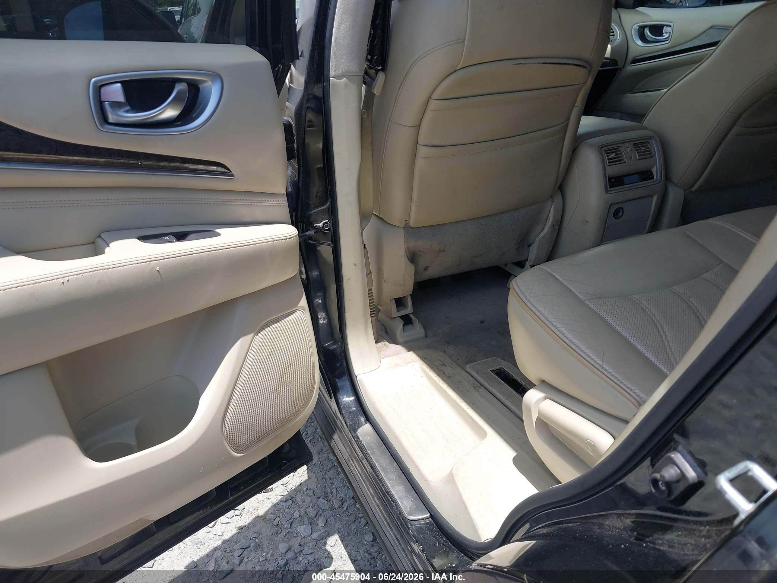 2014 Infiniti Qx60   Black vin: 5N1AL0MN8EC543714