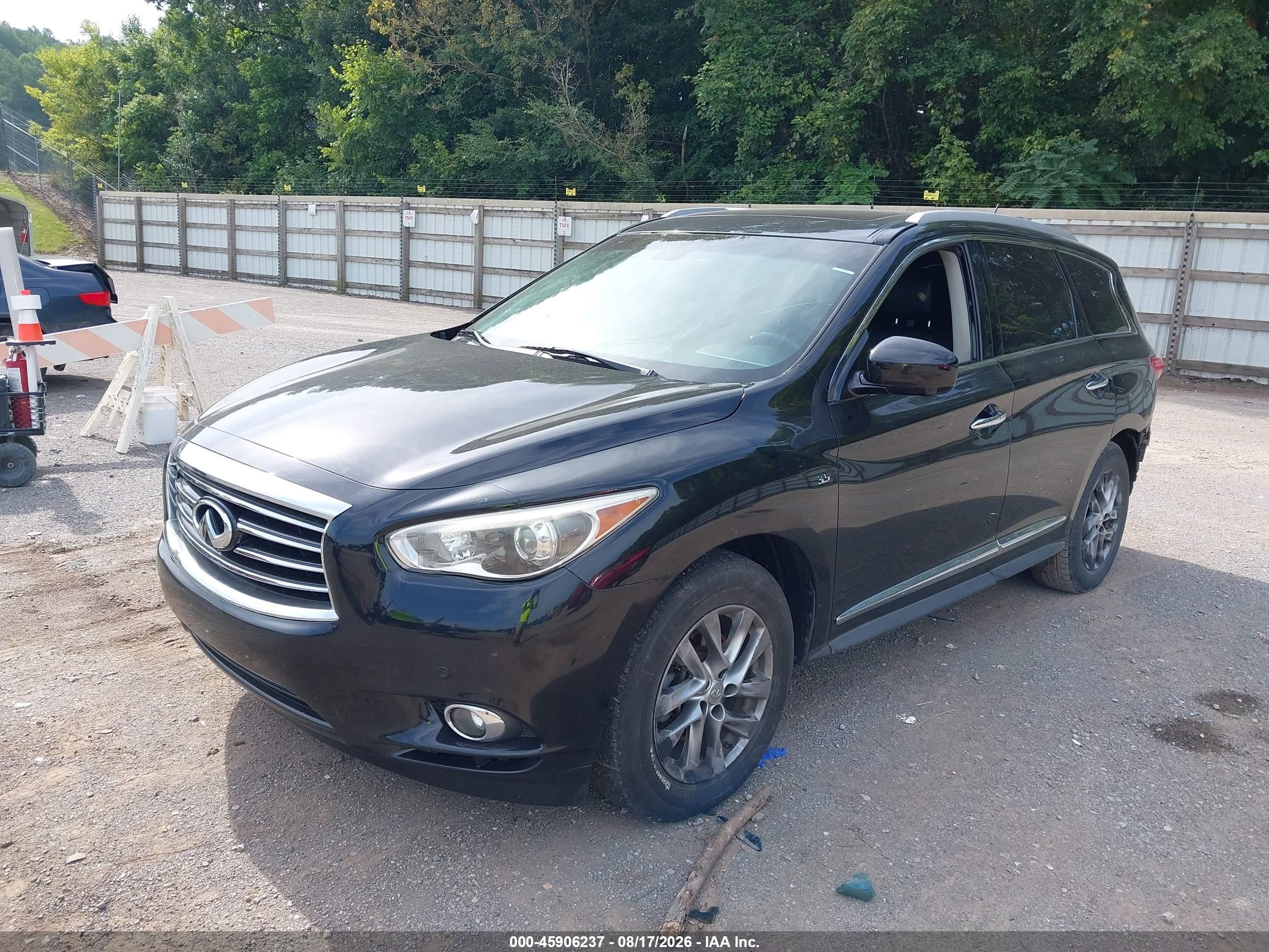 2015 Infiniti Qx60   Black vin: 5N1AL0MN8FC500377