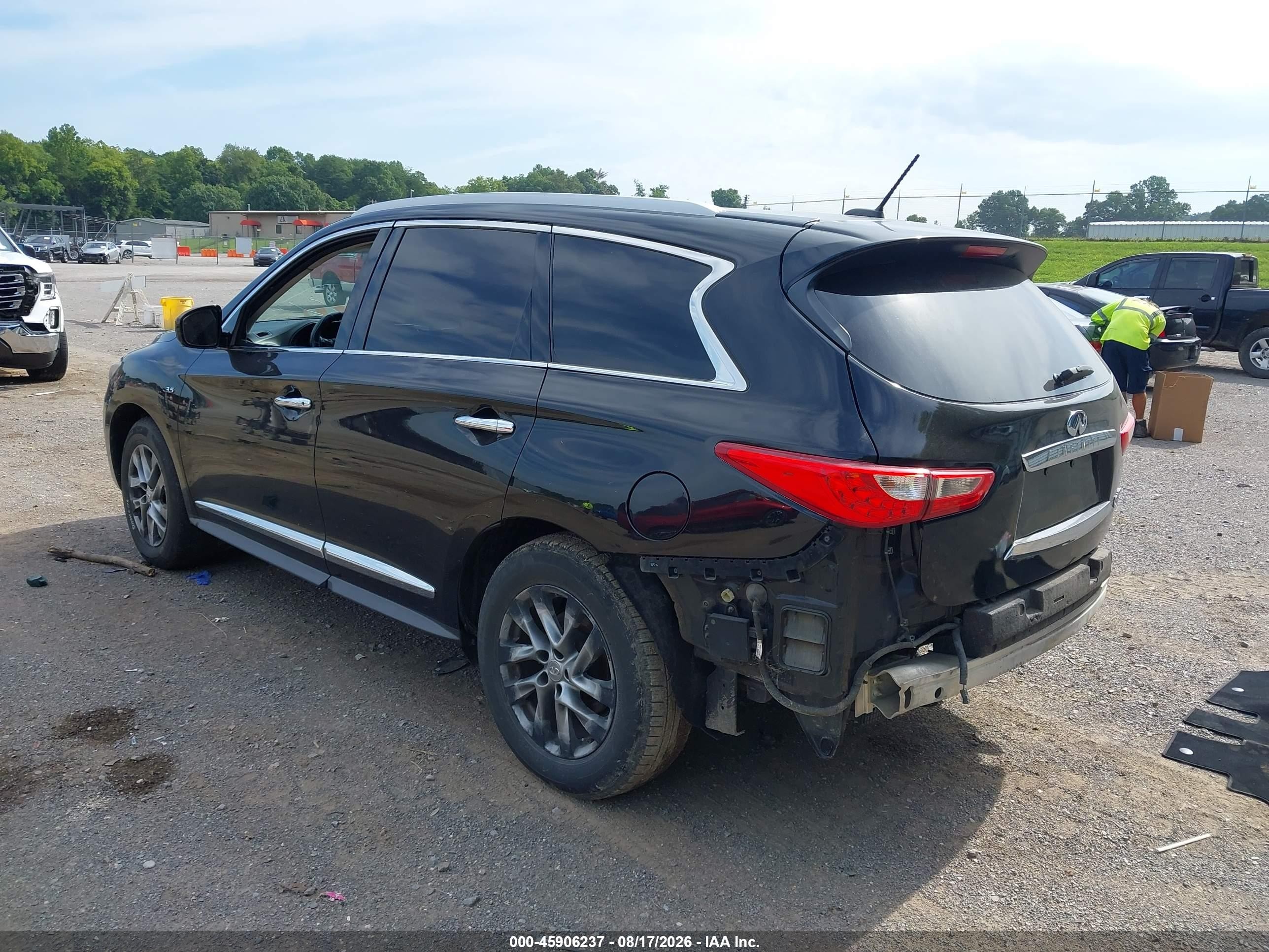 2015 Infiniti Qx60   Black vin: 5N1AL0MN8FC500377