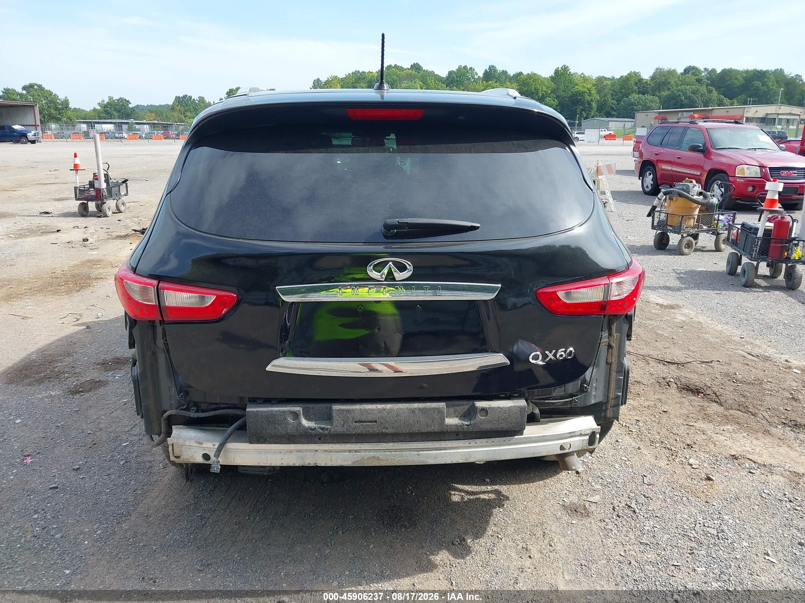 2015 Infiniti Qx60   Black vin: 5N1AL0MN8FC500377