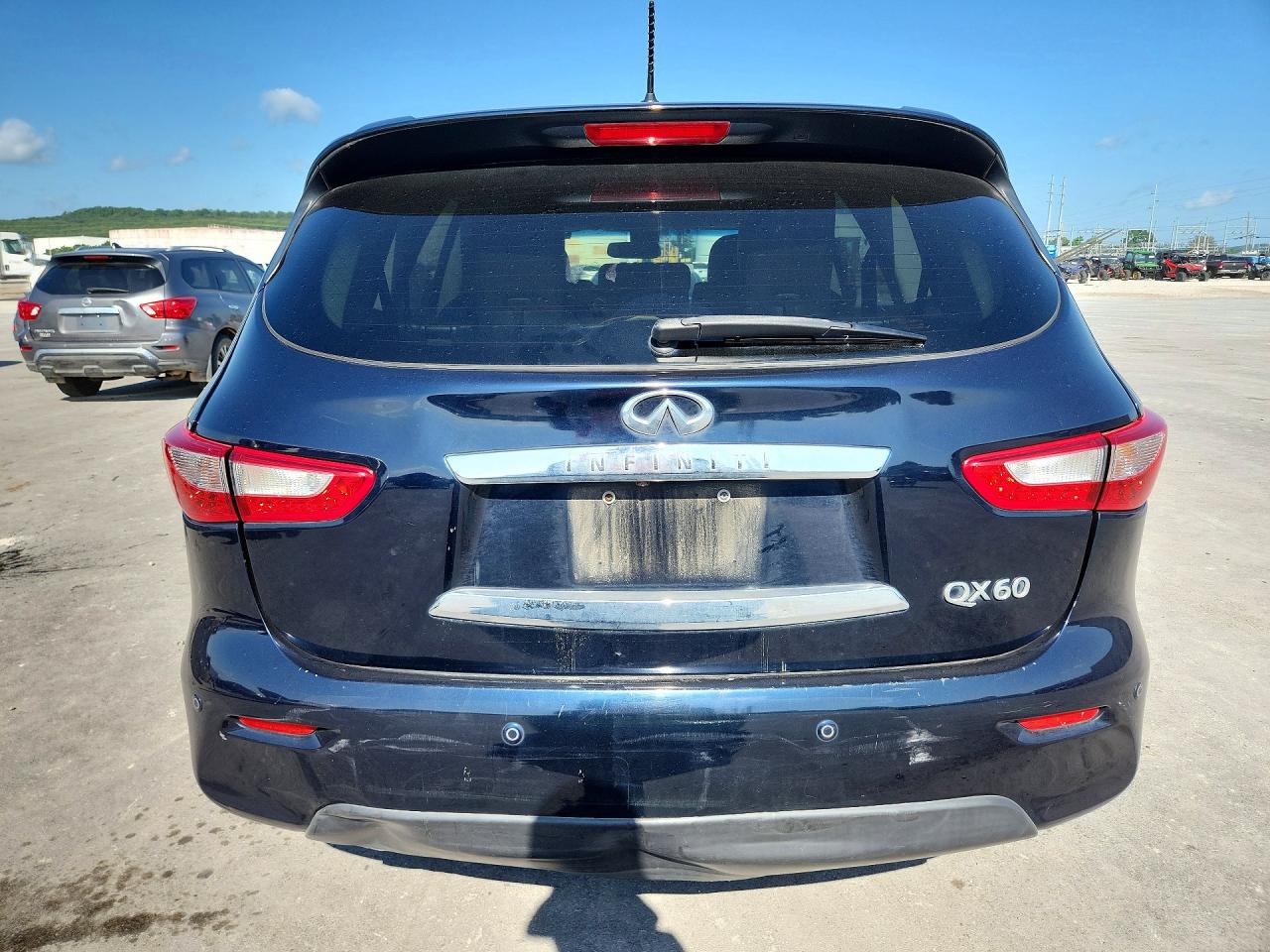 2015 Infiniti Qx60 Base Blue vin: 5N1AL0MN8FC502341