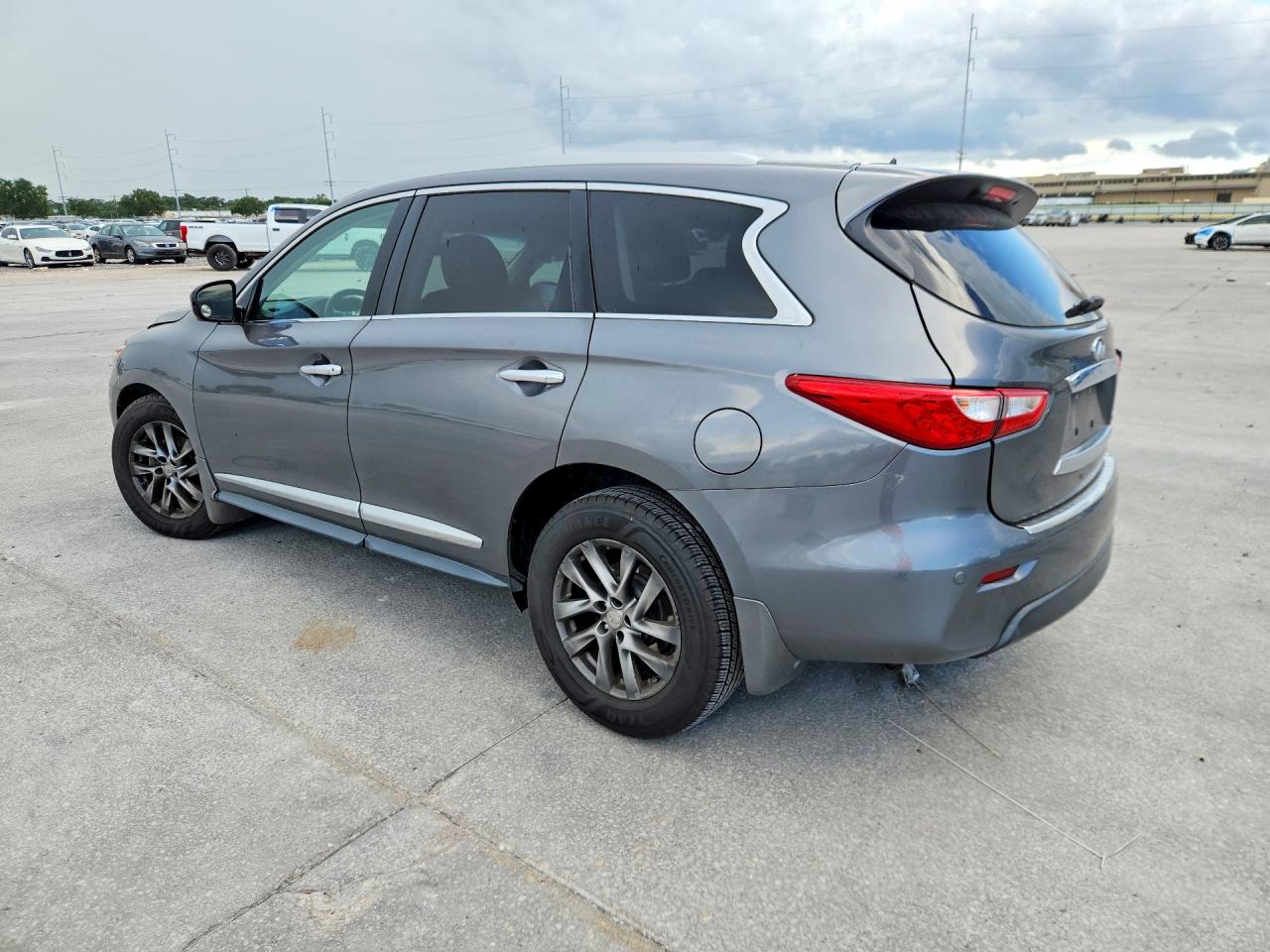 2015 Infiniti Qx60 Base Silver vin: 5N1AL0MN8FC505417