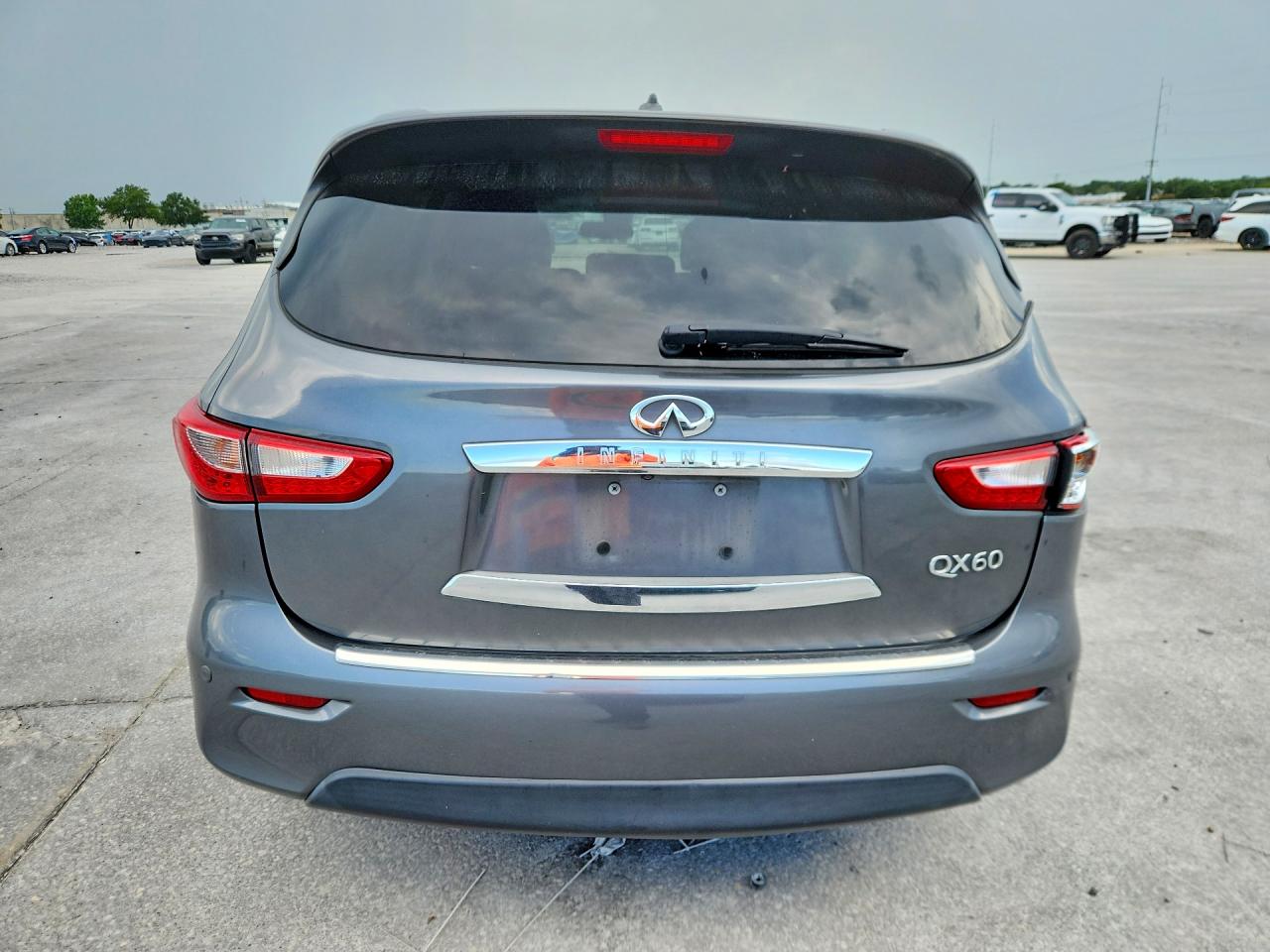 2015 Infiniti Qx60 Base Silver vin: 5N1AL0MN8FC505417
