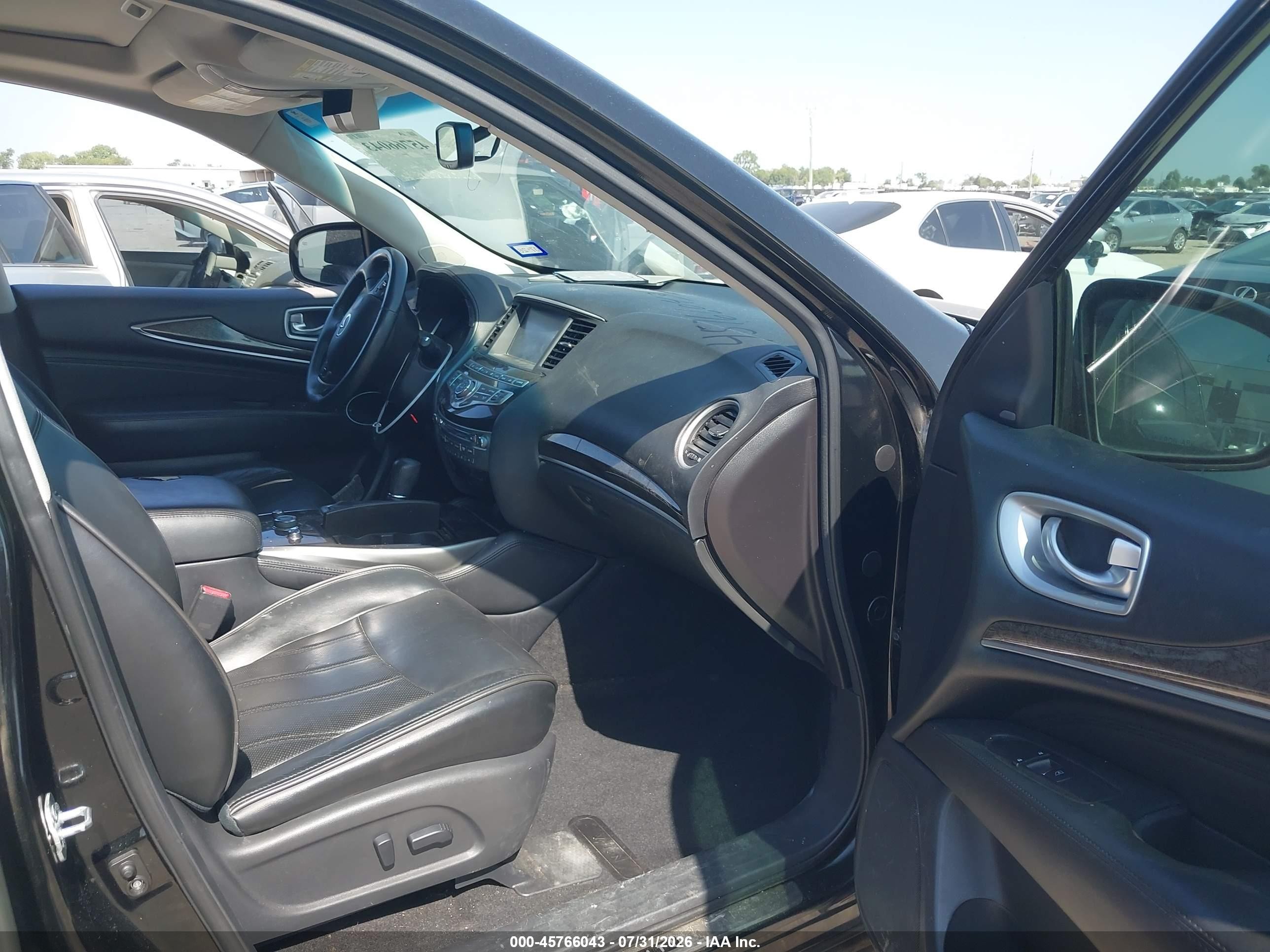 2015 Infiniti Qx60   Black vin: 5N1AL0MN8FC519754