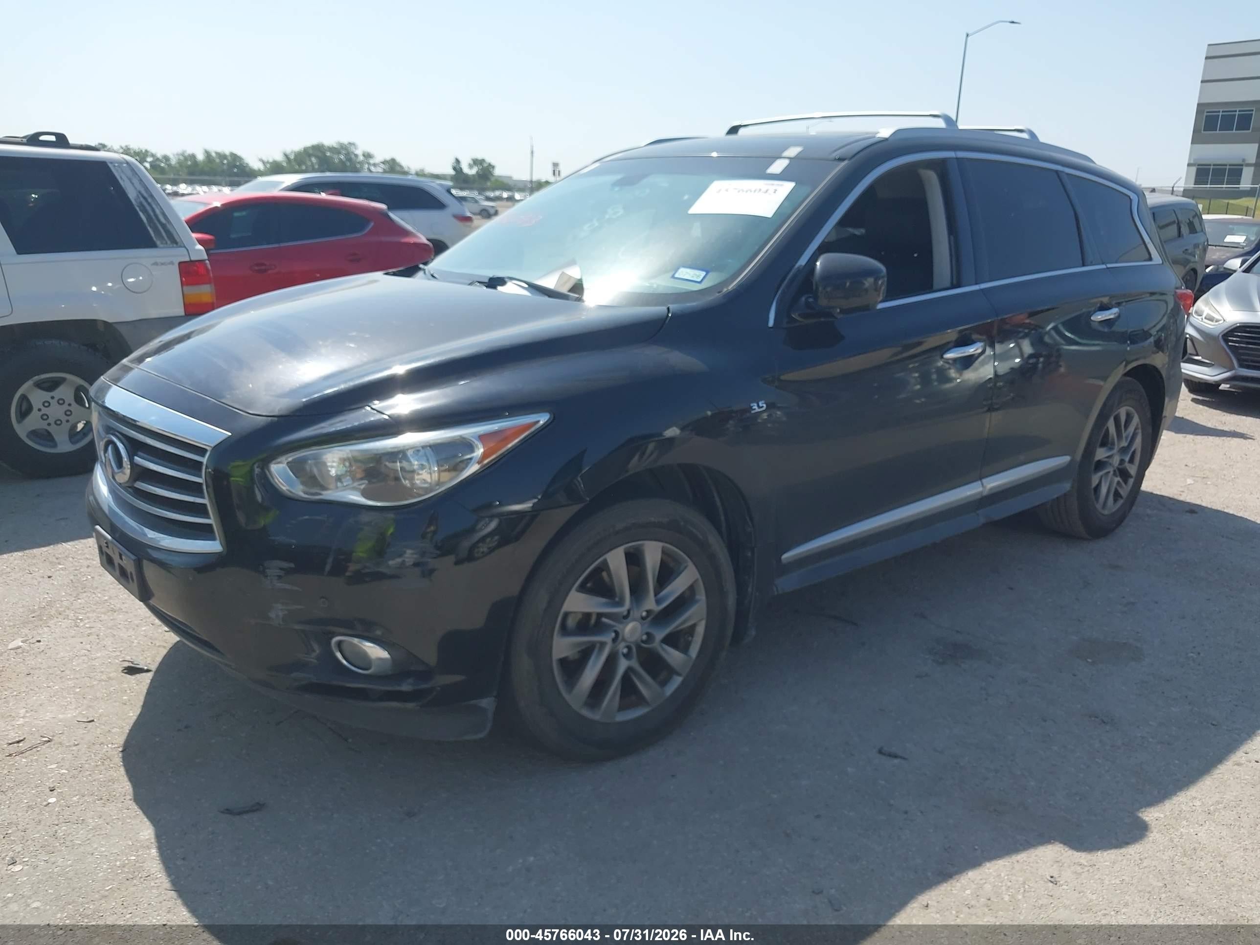 2015 Infiniti Qx60   Black vin: 5N1AL0MN8FC519754