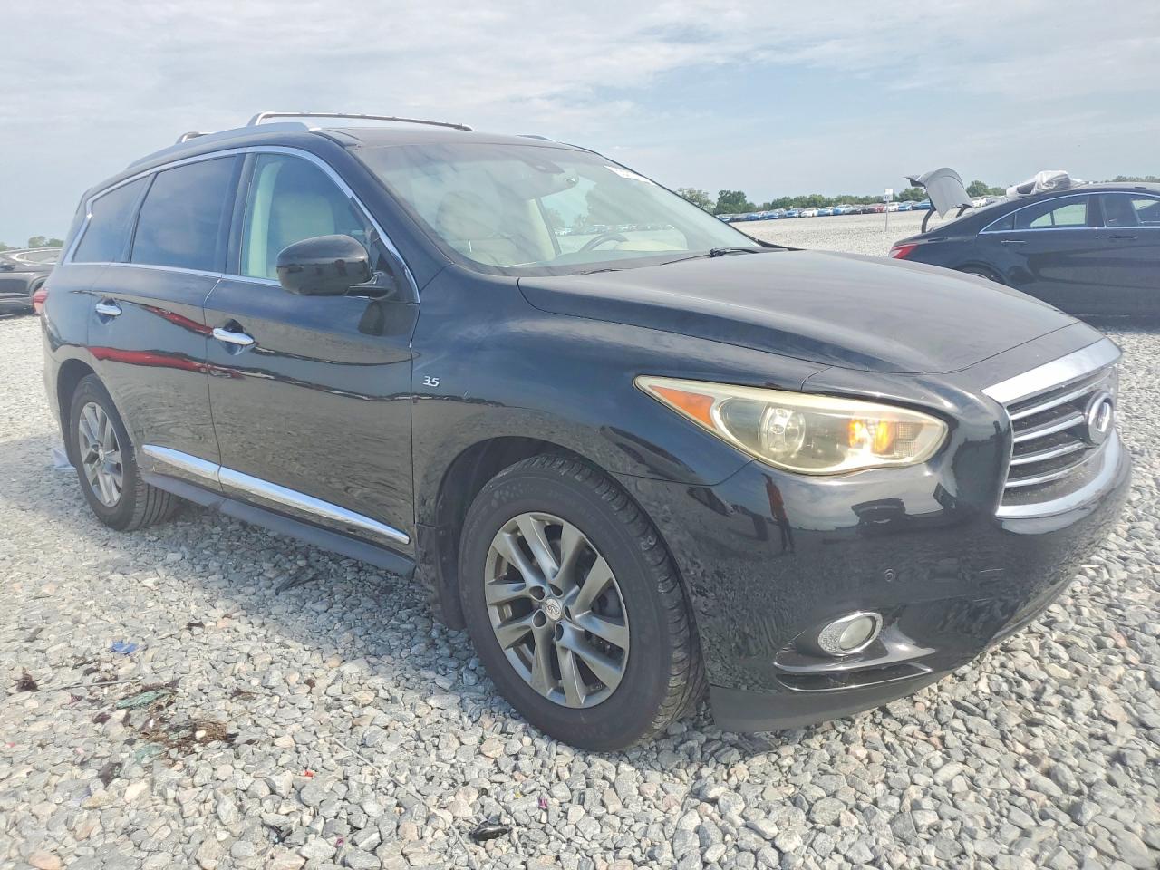 2015 Infiniti Qx60 Base Black vin: 5N1AL0MN8FC520189