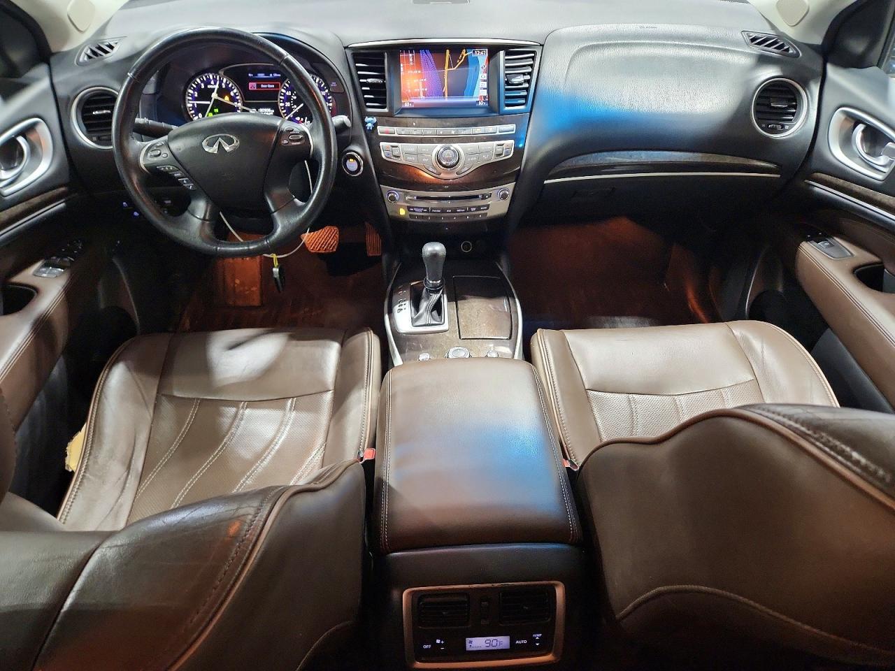 2015 Infiniti Qx60 White vin: 5N1AL0MN8FC536568