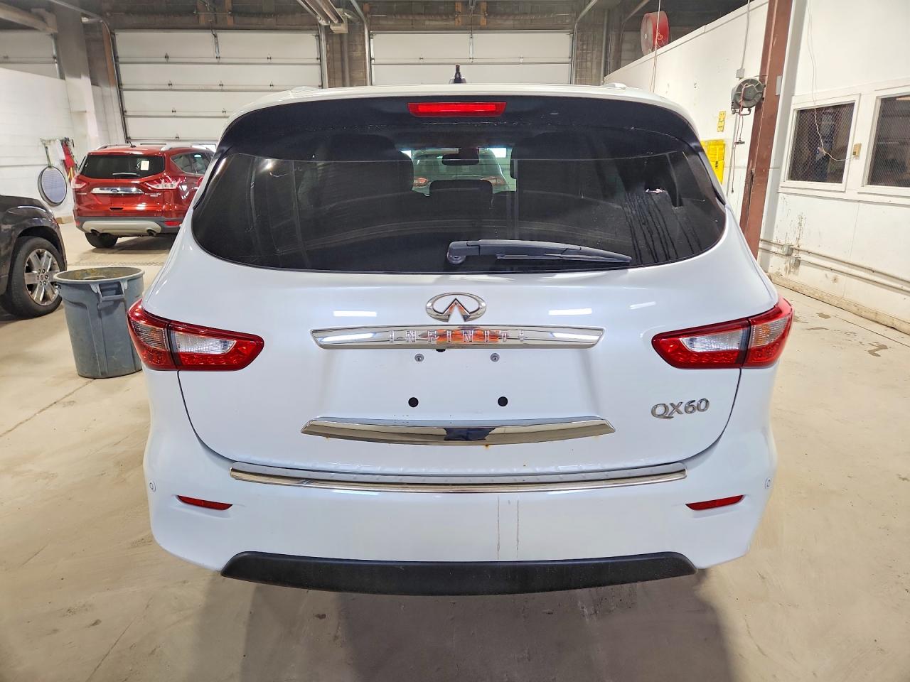 2015 Infiniti Qx60 White vin: 5N1AL0MN8FC536568