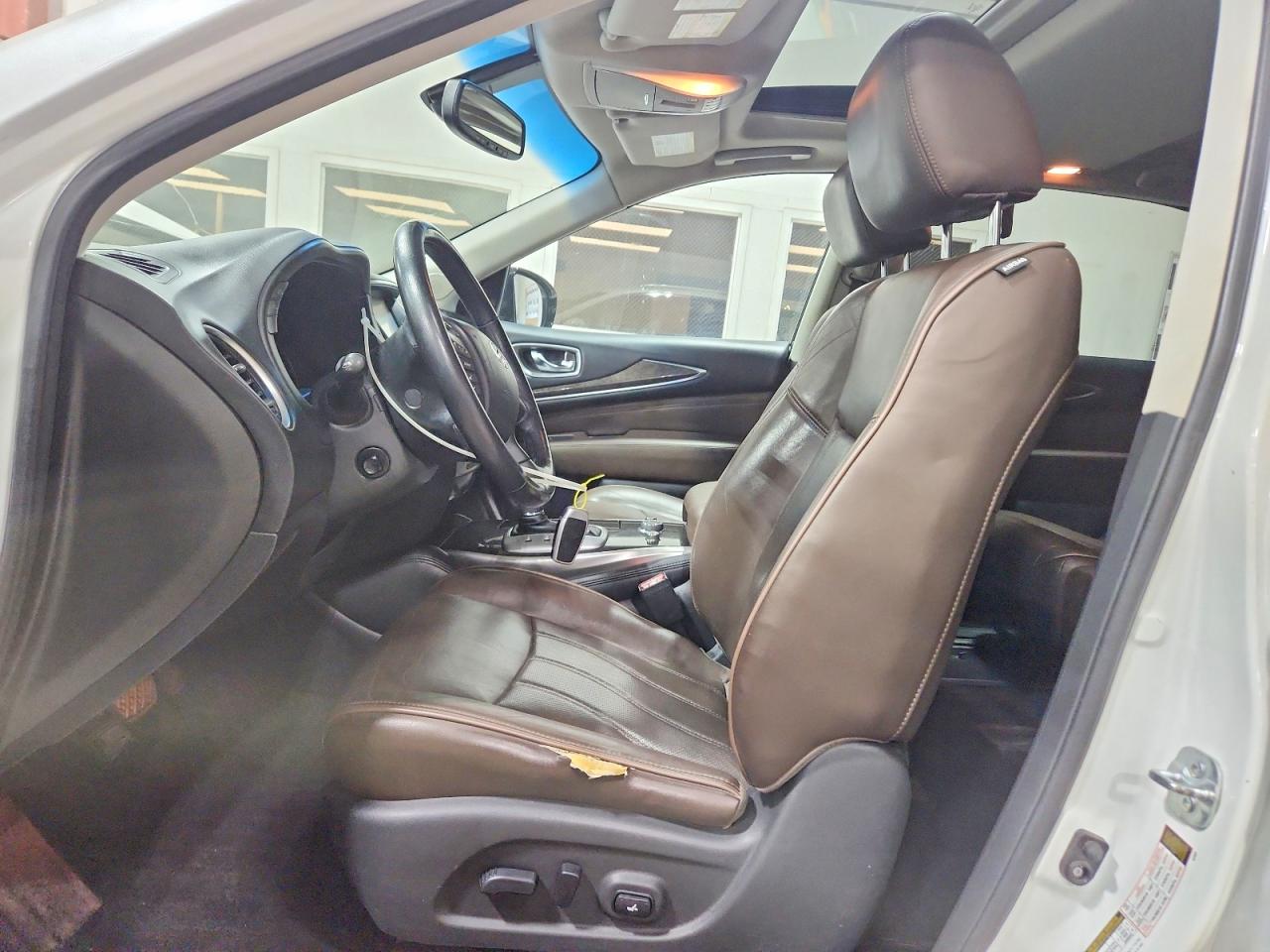 2015 Infiniti Qx60 White vin: 5N1AL0MN8FC536568