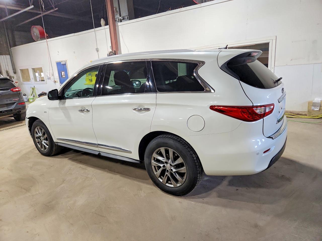 2015 Infiniti Qx60 White vin: 5N1AL0MN8FC536568