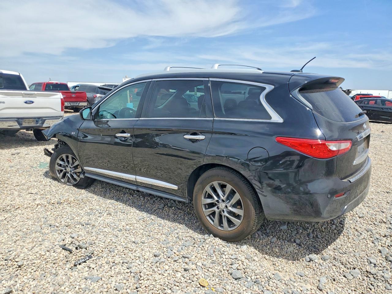 2015 Infiniti Qx60 Base Black vin: 5N1AL0MN8FC539471