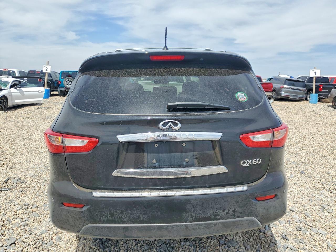 2015 Infiniti Qx60 Base Black vin: 5N1AL0MN8FC539471