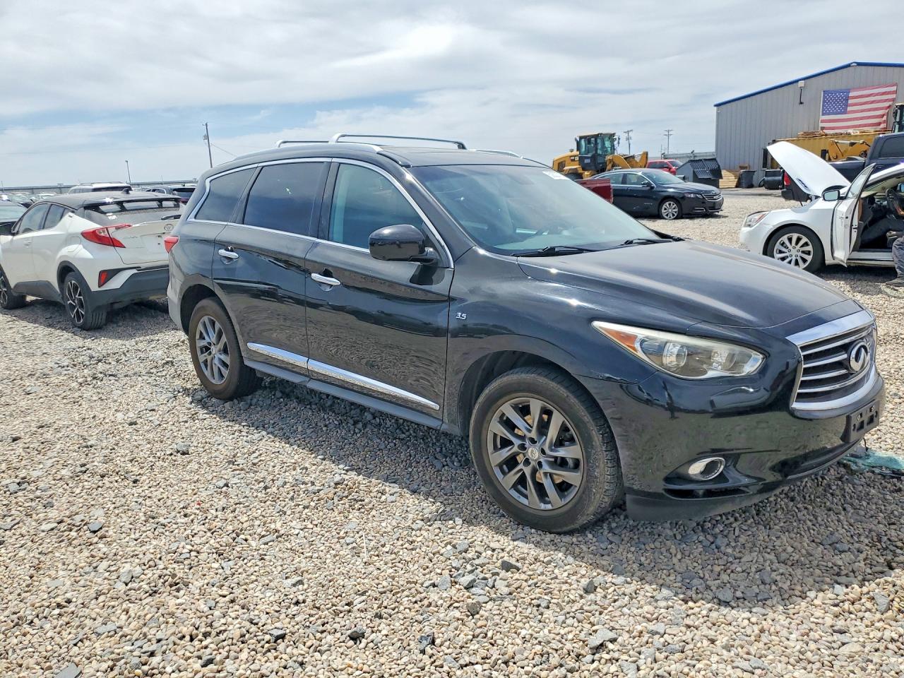2015 Infiniti Qx60 Base Black vin: 5N1AL0MN8FC539471