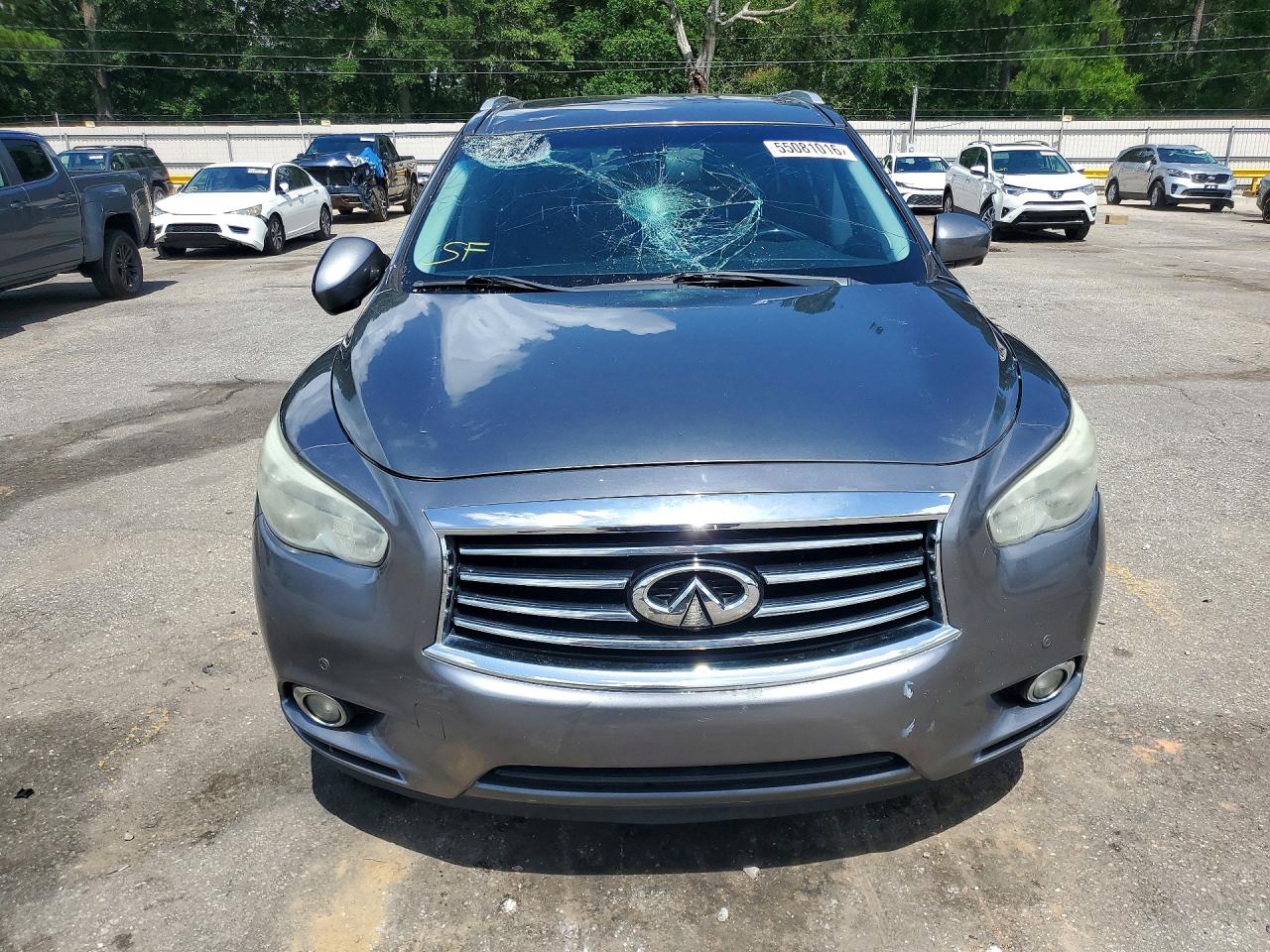 2015 Infiniti Qx60 Base Серый vin: 5N1AL0MN8FC544041
