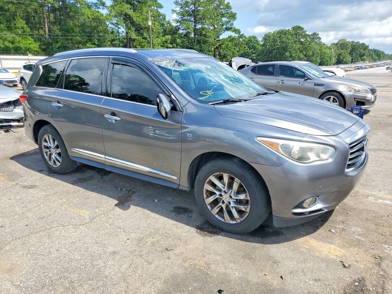 2015 Infiniti Qx60 Base Серый vin: 5N1AL0MN8FC544041