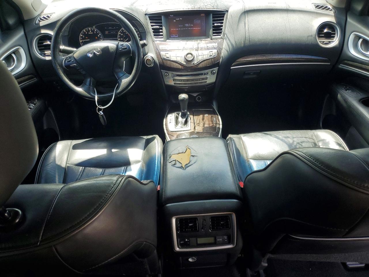 2015 Infiniti Qx60 Base Серый vin: 5N1AL0MN8FC544041
