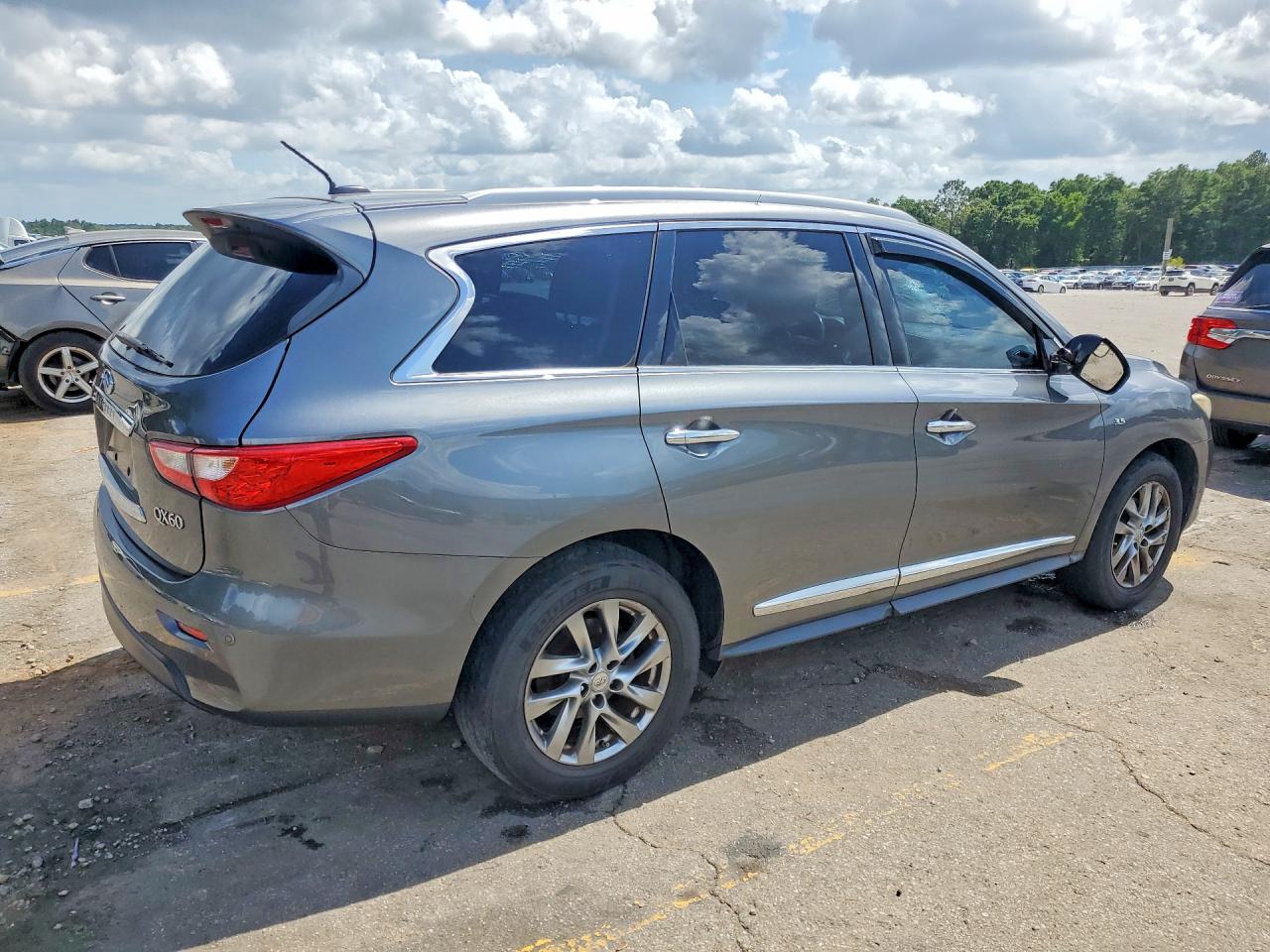 2015 Infiniti Qx60 Base Серый vin: 5N1AL0MN8FC544041