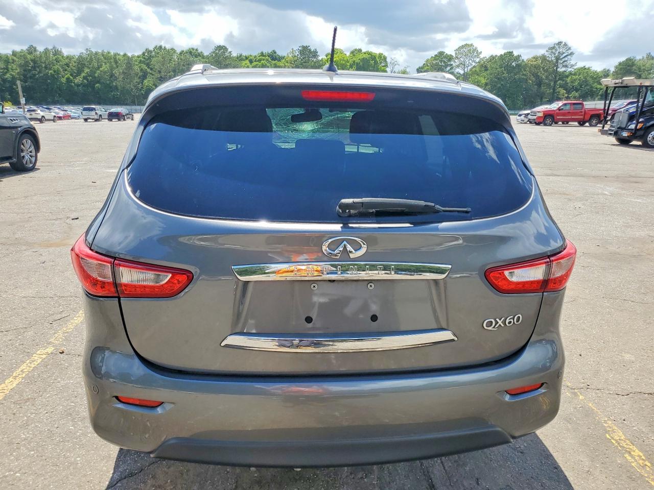 2015 Infiniti Qx60 Base Серый vin: 5N1AL0MN8FC544041