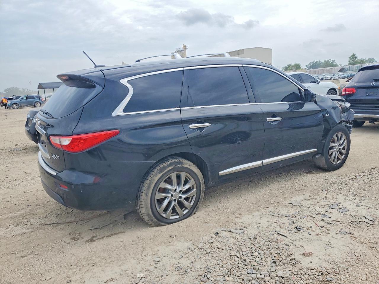 2015 Infiniti Qx60 Base Black vin: 5N1AL0MN8FC554942