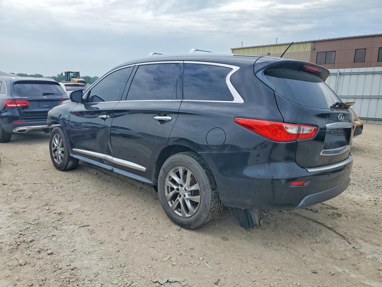 2015 Infiniti Qx60 Base Black vin: 5N1AL0MN8FC554942
