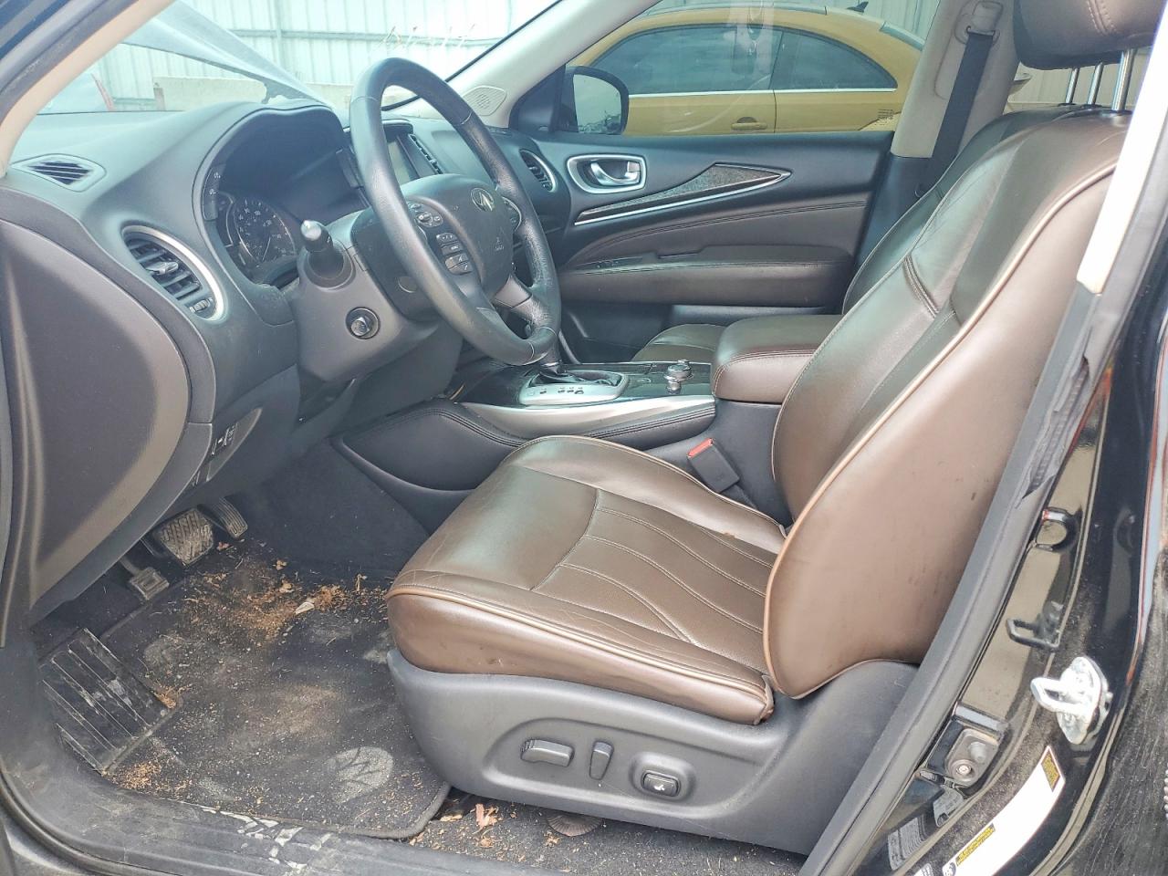 2015 Infiniti Qx60 Base Black vin: 5N1AL0MN8FC554942
