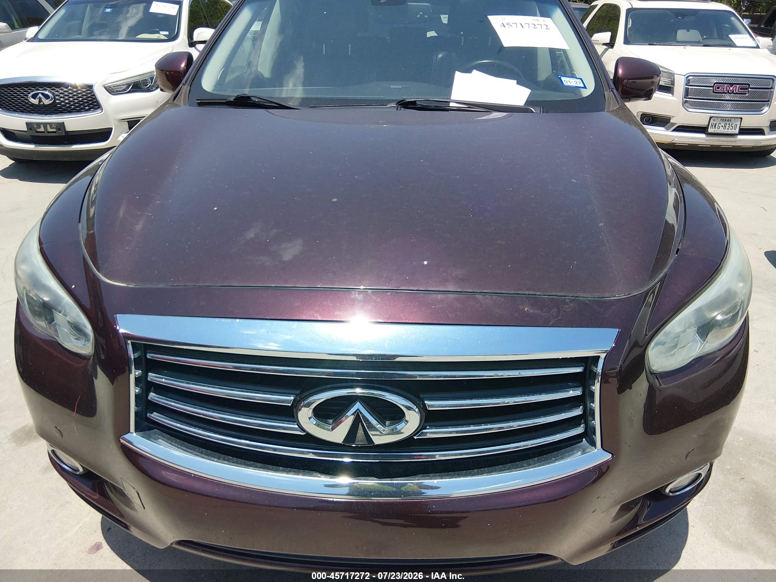 2015 Infiniti Qx60   Burgundy vin: 5N1AL0MN8FC557985
