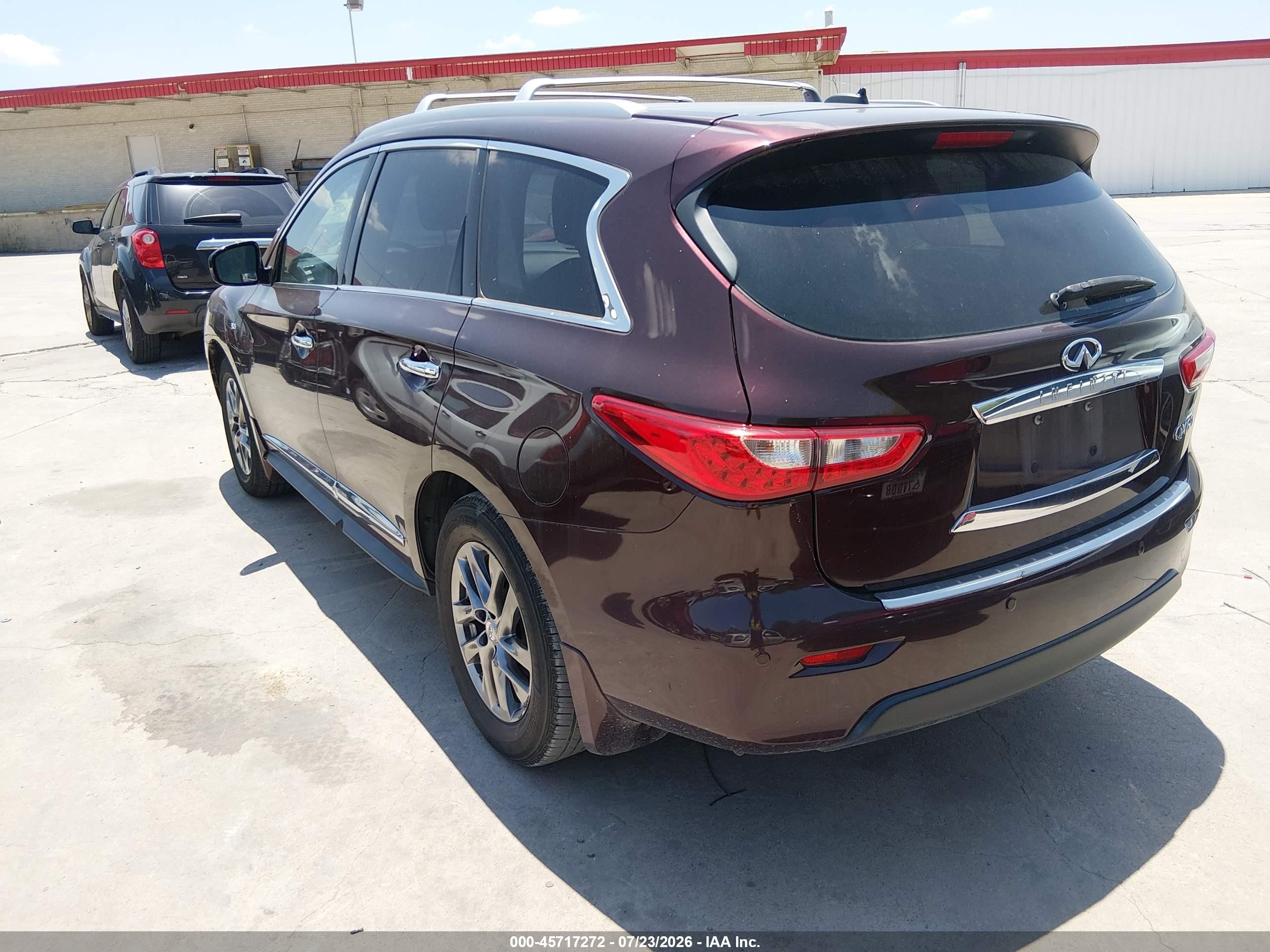 2015 Infiniti Qx60   Burgundy vin: 5N1AL0MN8FC557985