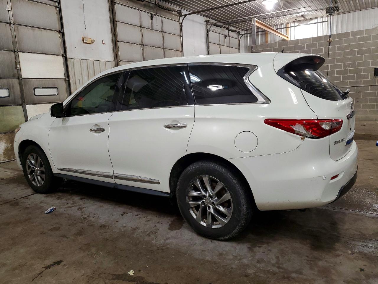 2013 Infiniti Jx35 Base White vin: 5N1AL0MN9DC302016