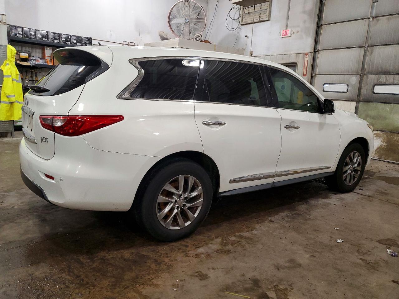 2013 Infiniti Jx35 Base White vin: 5N1AL0MN9DC302016