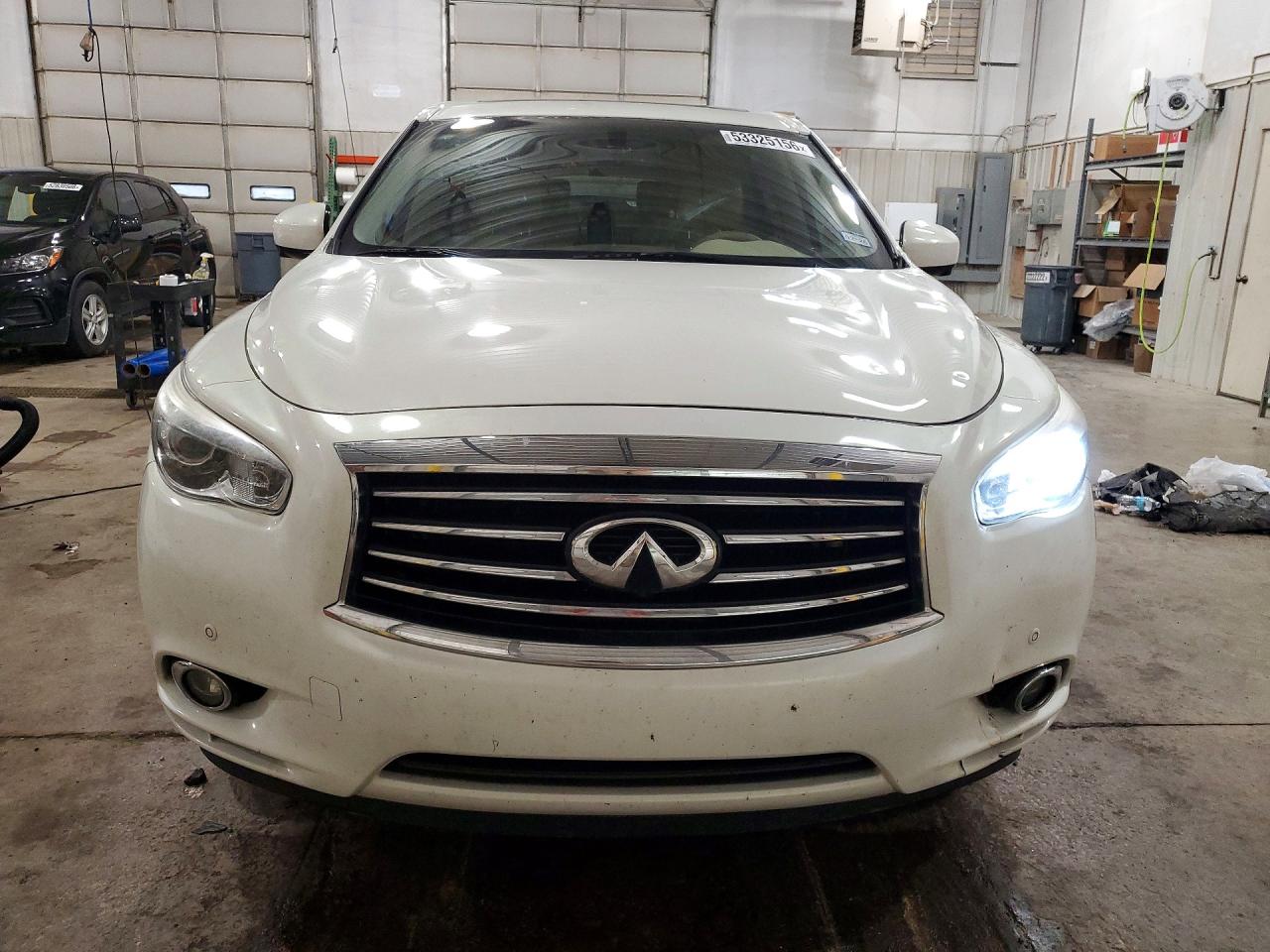 2013 Infiniti Jx35 Base White vin: 5N1AL0MN9DC302016