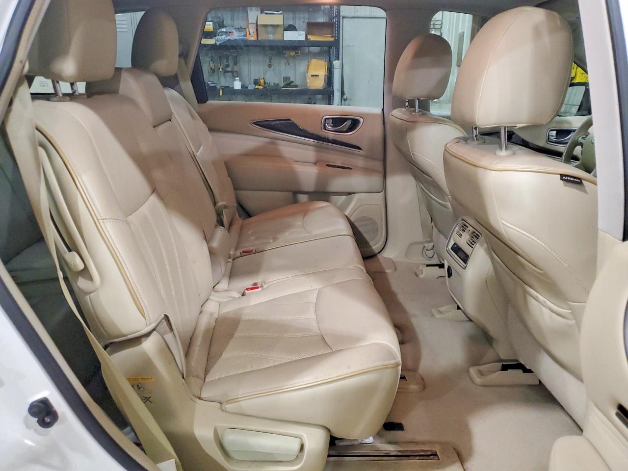 2013 Infiniti Jx35 Base White vin: 5N1AL0MN9DC302016
