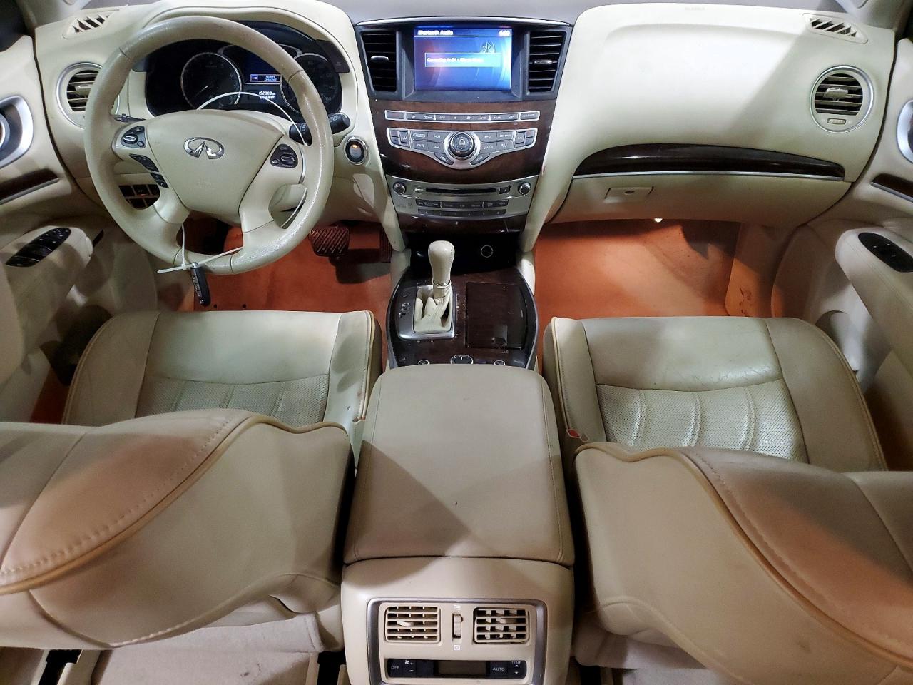 2013 Infiniti Jx35 Base White vin: 5N1AL0MN9DC302016