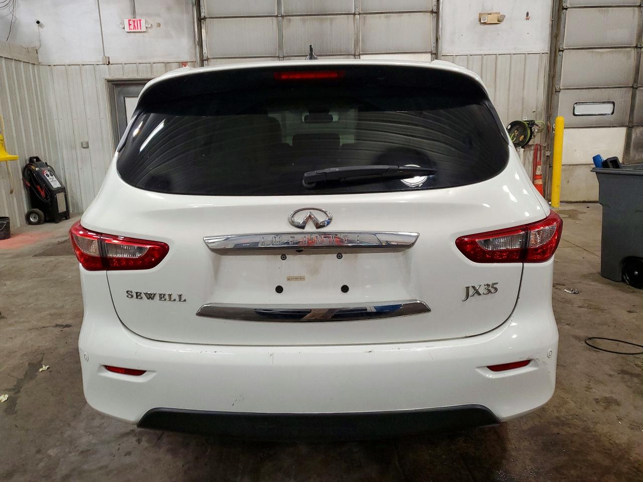 2013 Infiniti Jx35 Base White vin: 5N1AL0MN9DC302016