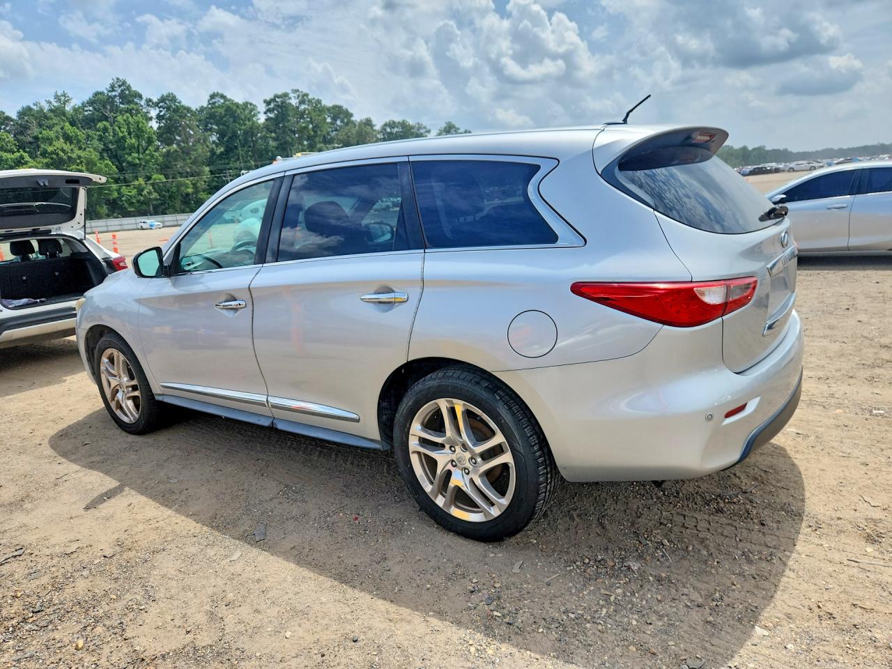2013 Infiniti Jx35 Base Серебряный vin: 5N1AL0MN9DC320435