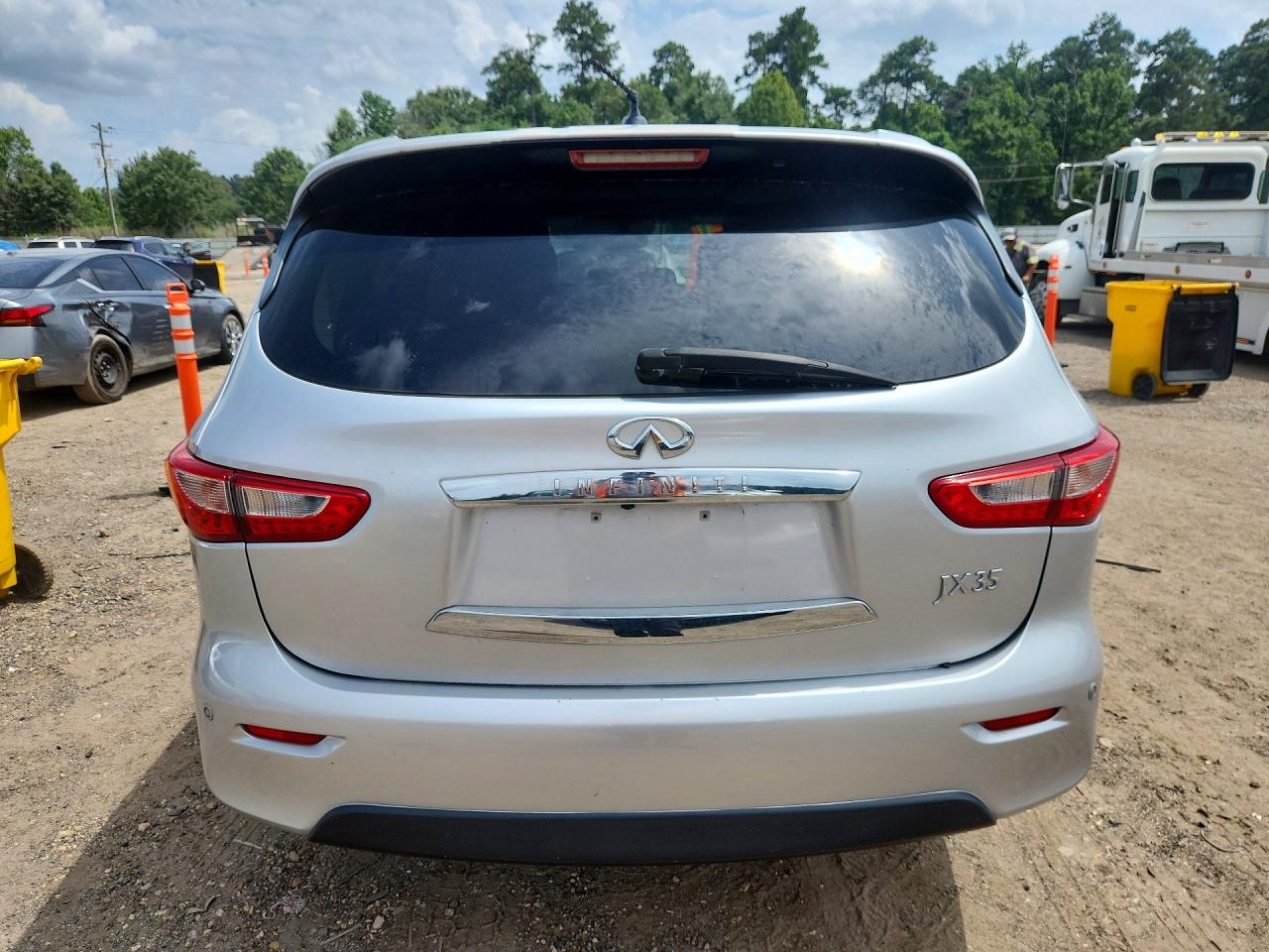 2013 Infiniti Jx35 Base Серебряный vin: 5N1AL0MN9DC320435