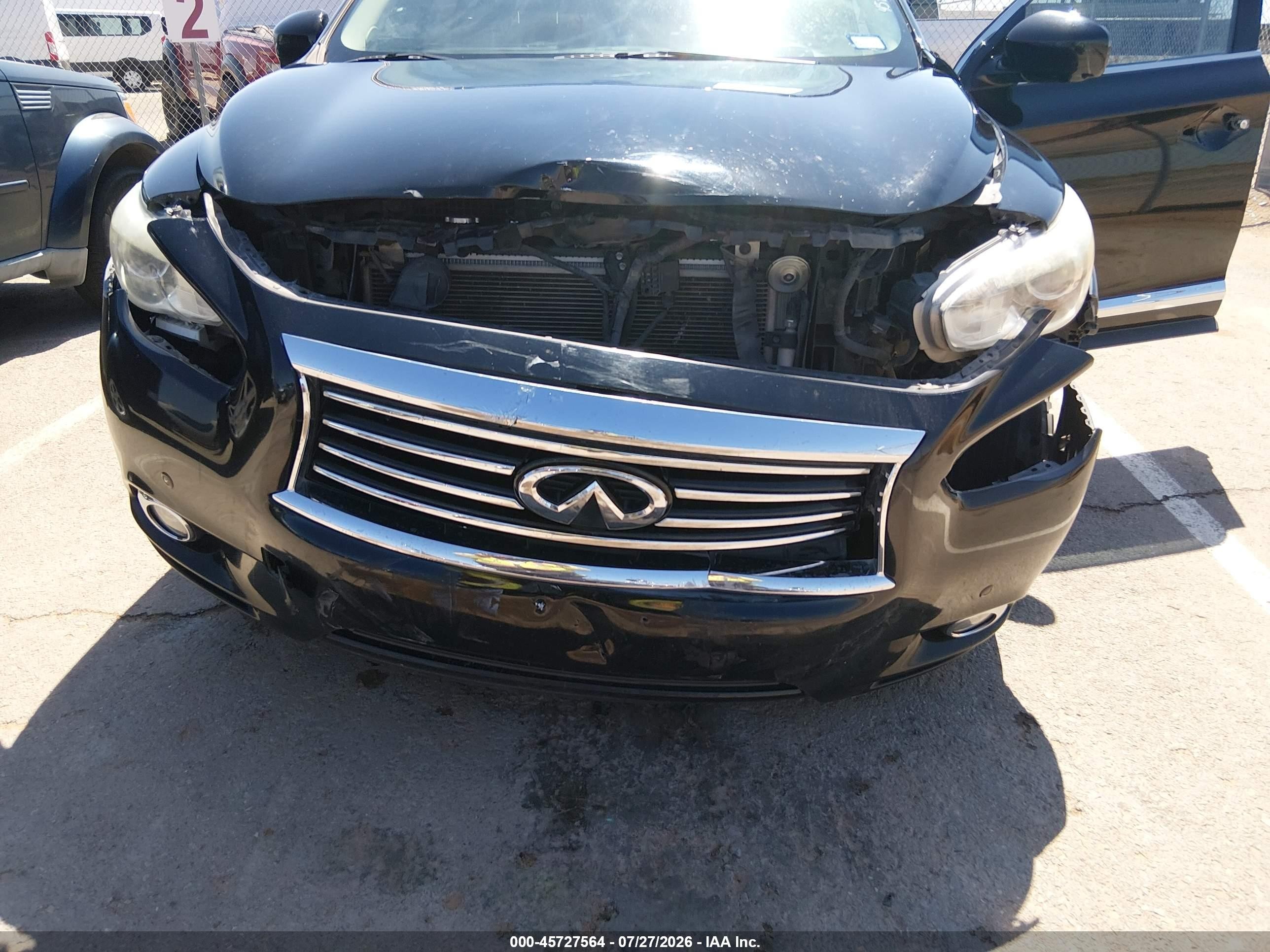 2013 Infiniti Jx35   Black vin: 5N1AL0MN9DC348185