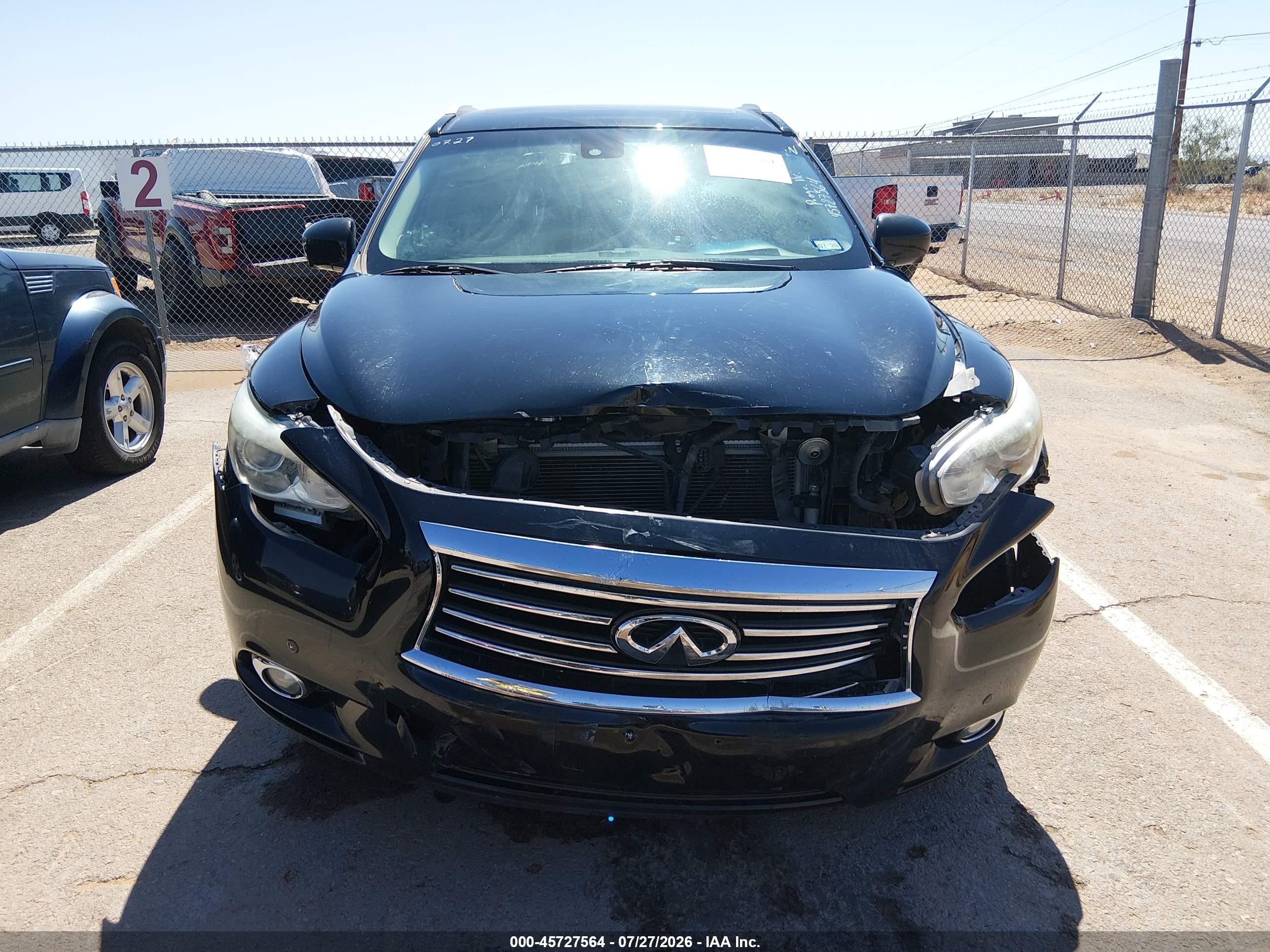 2013 Infiniti Jx35   Black vin: 5N1AL0MN9DC348185
