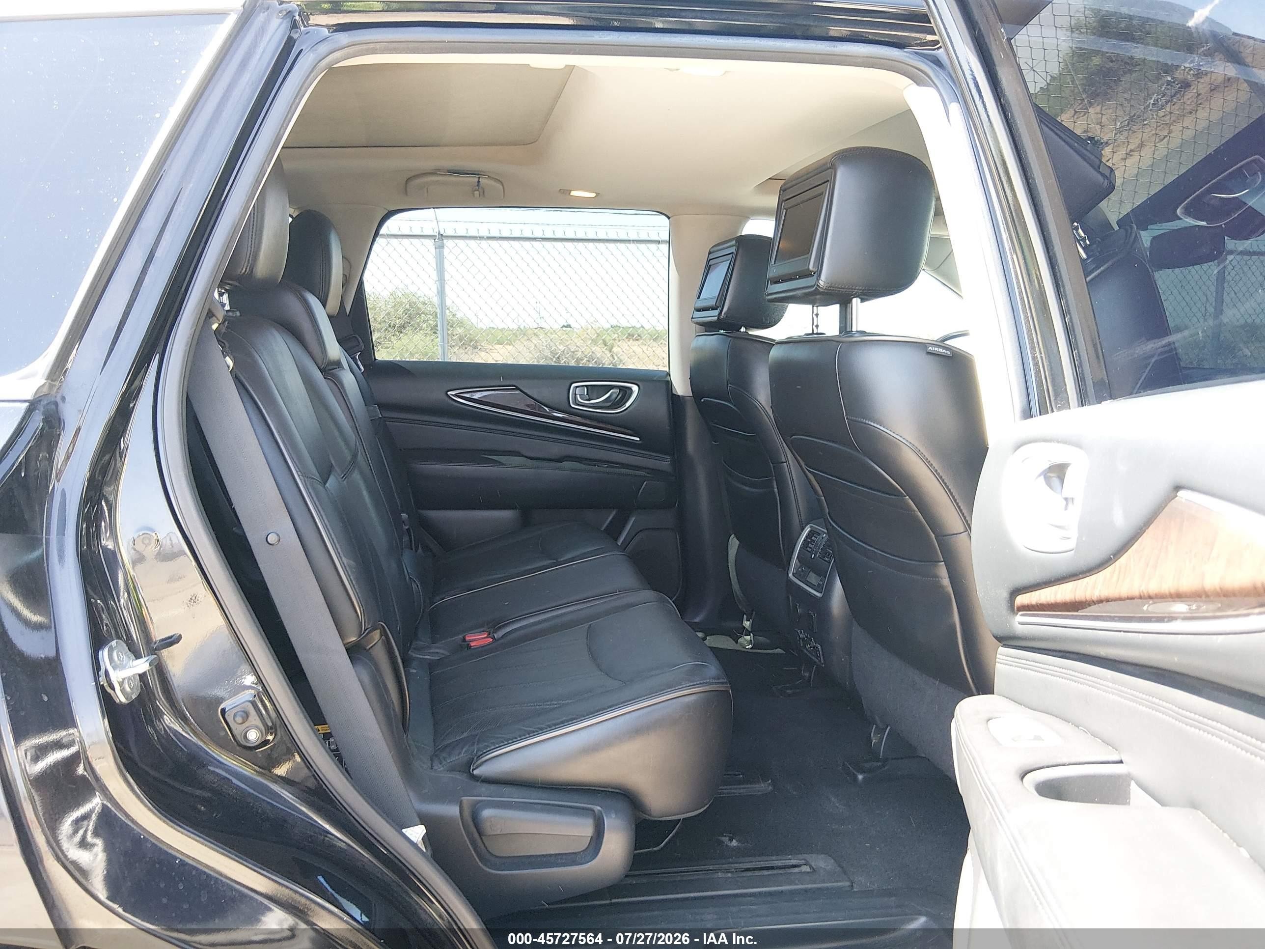 2013 Infiniti Jx35   Black vin: 5N1AL0MN9DC348185