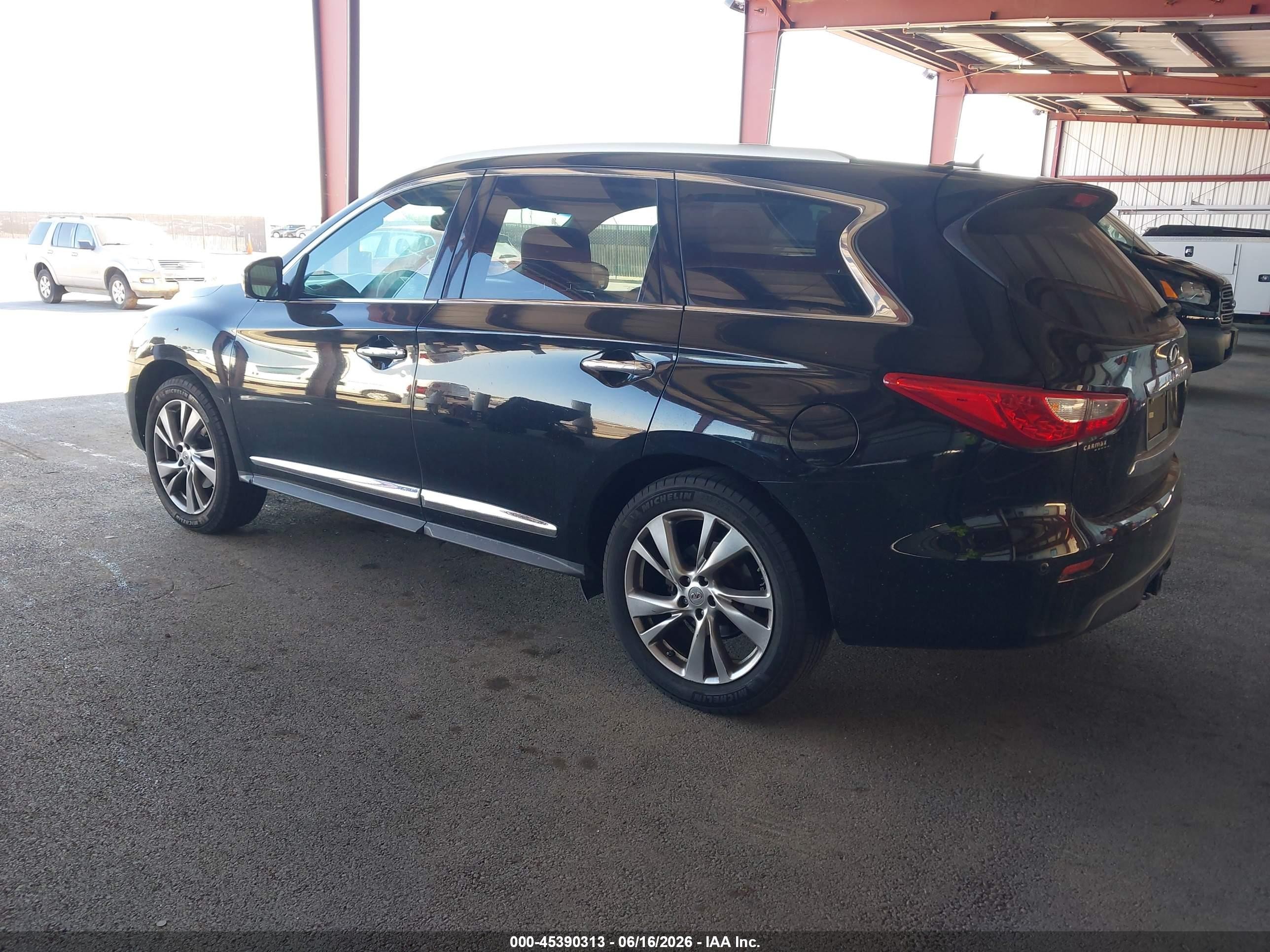 2013 Infiniti Jx35   Black vin: 5N1AL0MN9DC353239
