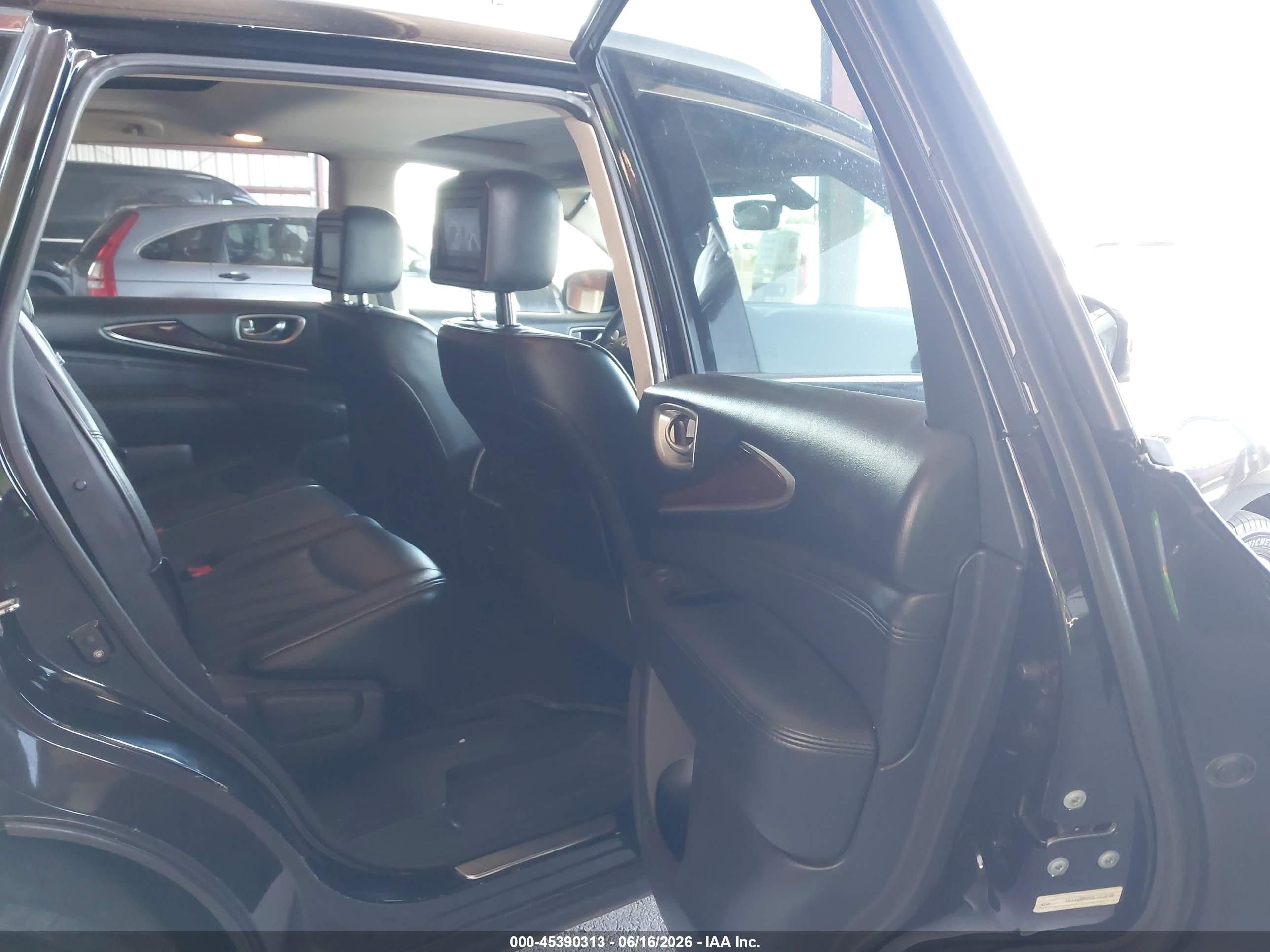 2013 Infiniti Jx35   Black vin: 5N1AL0MN9DC353239
