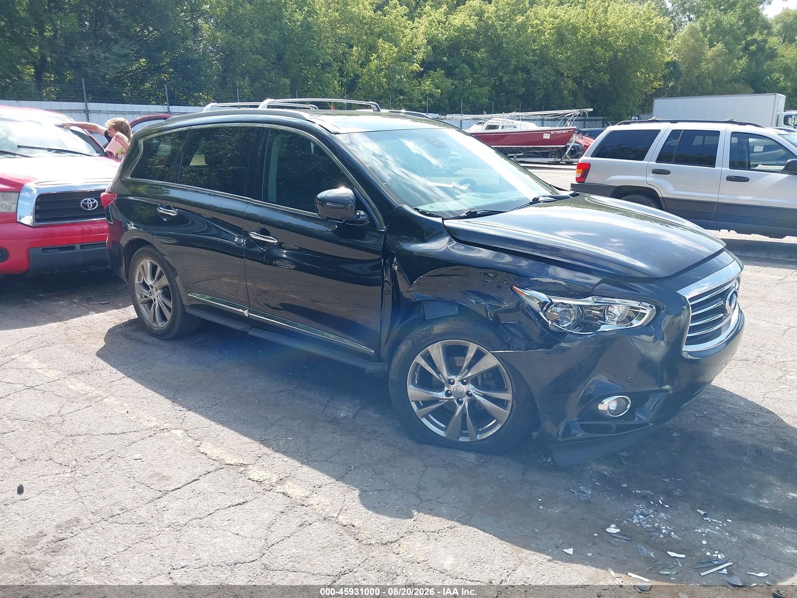 2014 Infiniti Qx60   Black vin: 5N1AL0MN9EC504632