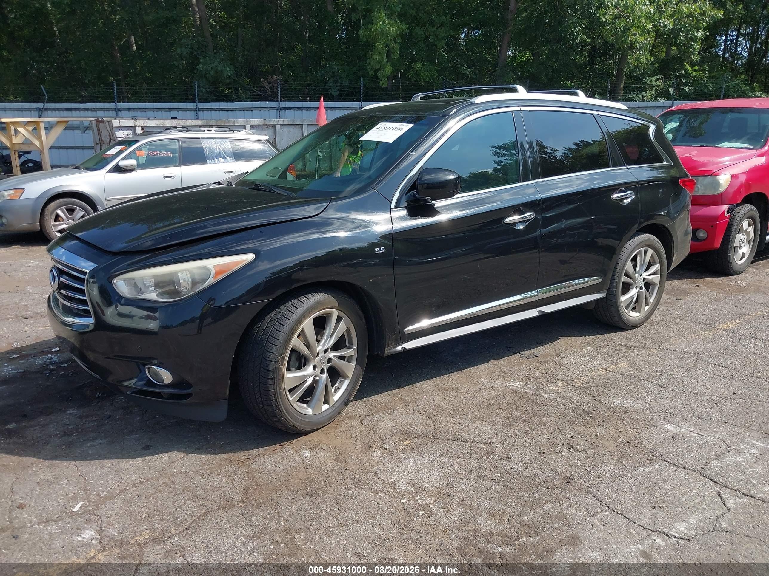 2014 Infiniti Qx60   Black vin: 5N1AL0MN9EC504632