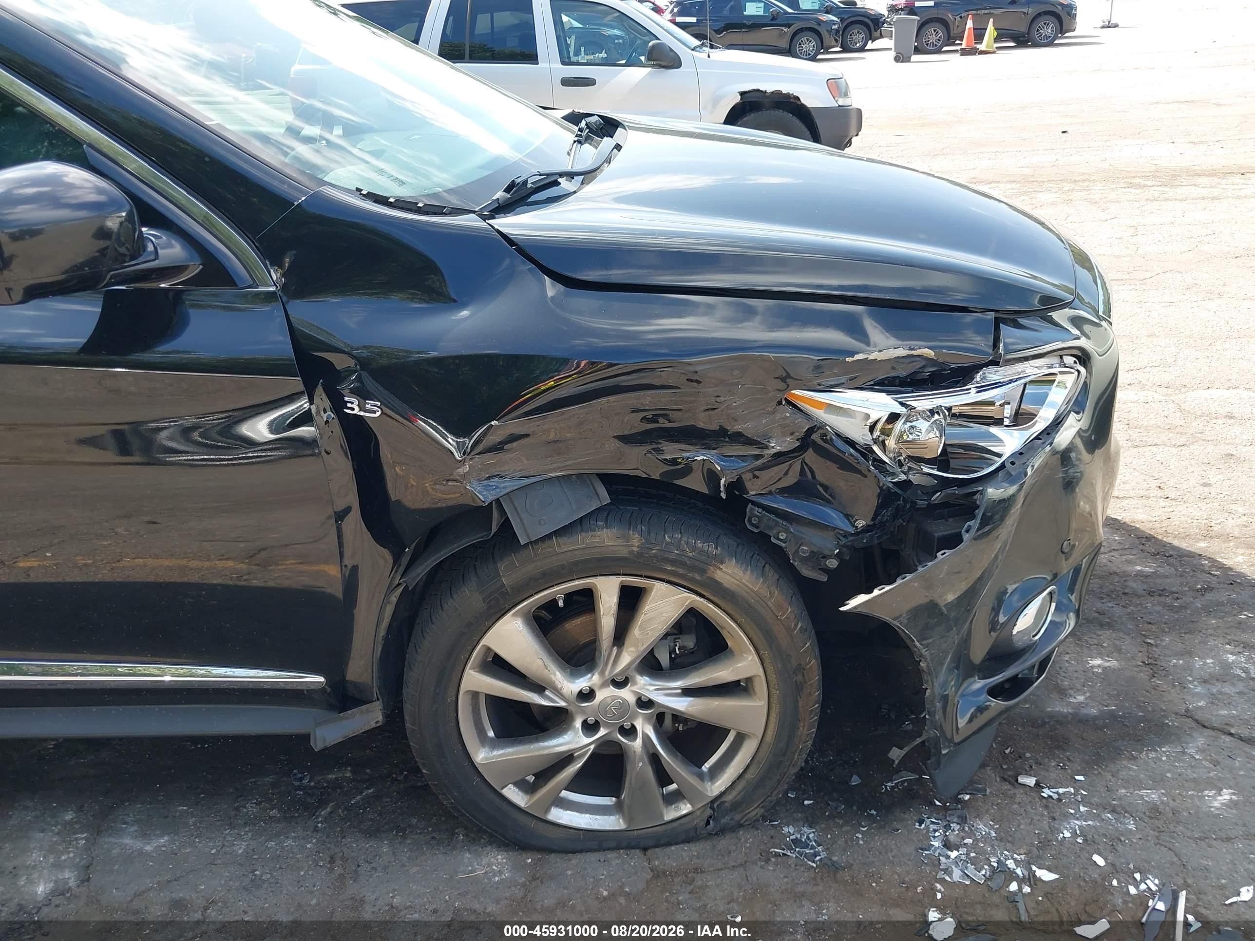 2014 Infiniti Qx60   Black vin: 5N1AL0MN9EC504632