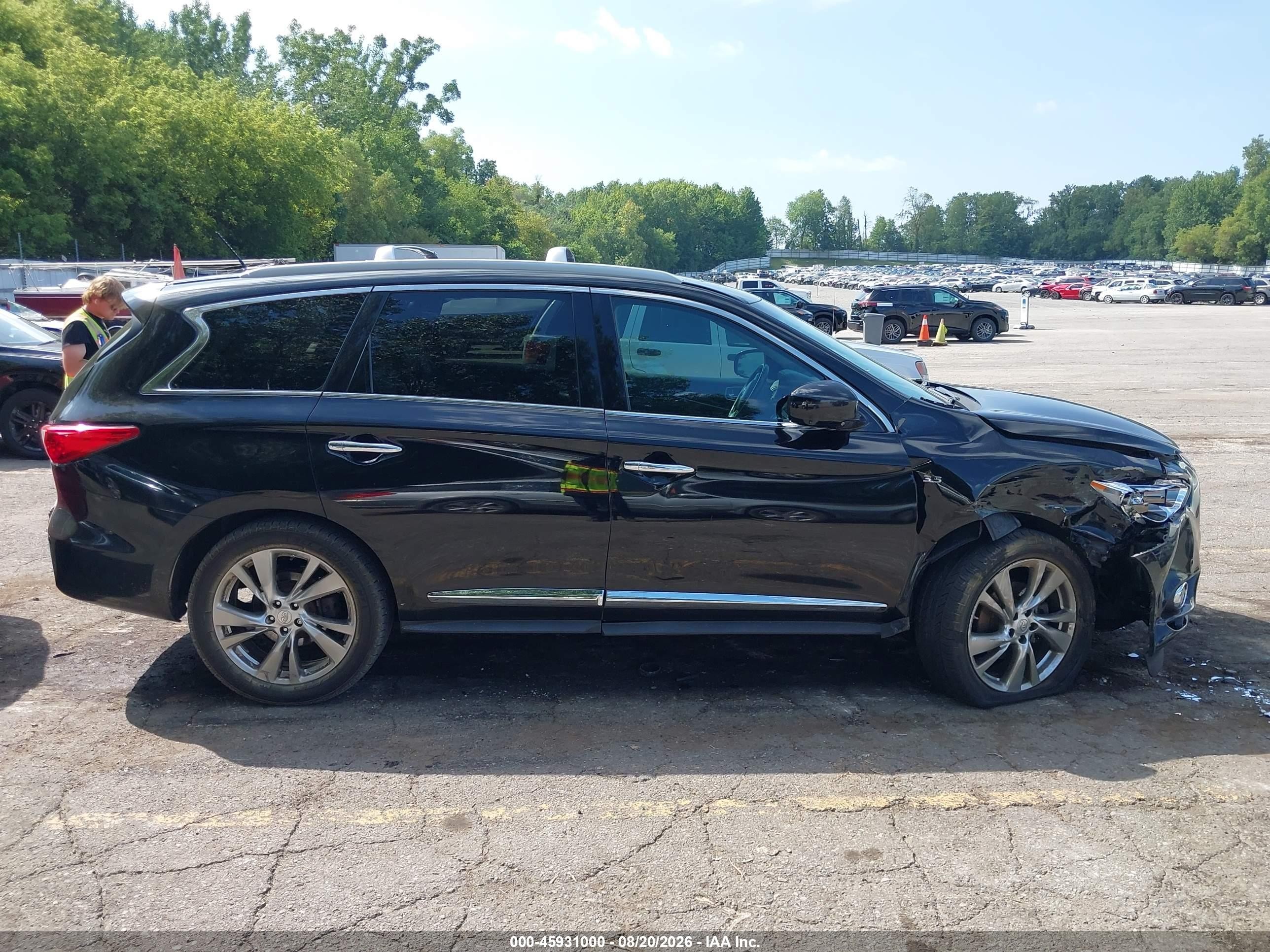 2014 Infiniti Qx60   Black vin: 5N1AL0MN9EC504632