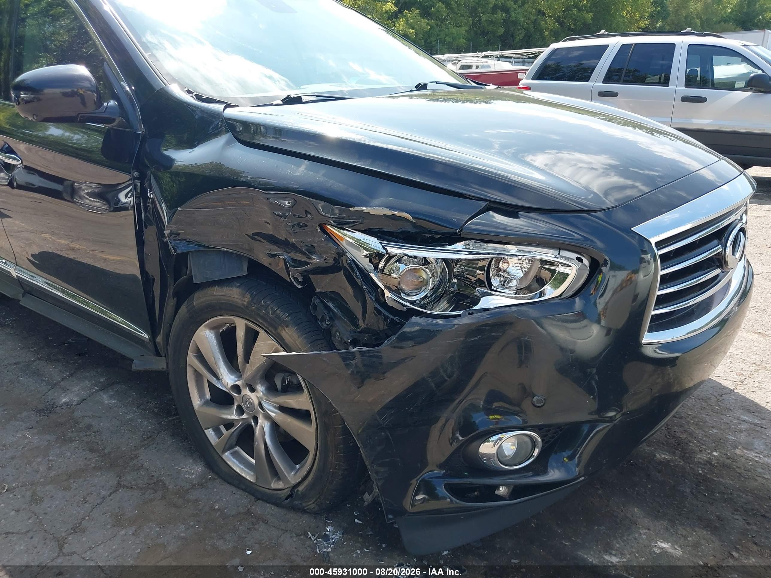 2014 Infiniti Qx60   Black vin: 5N1AL0MN9EC504632