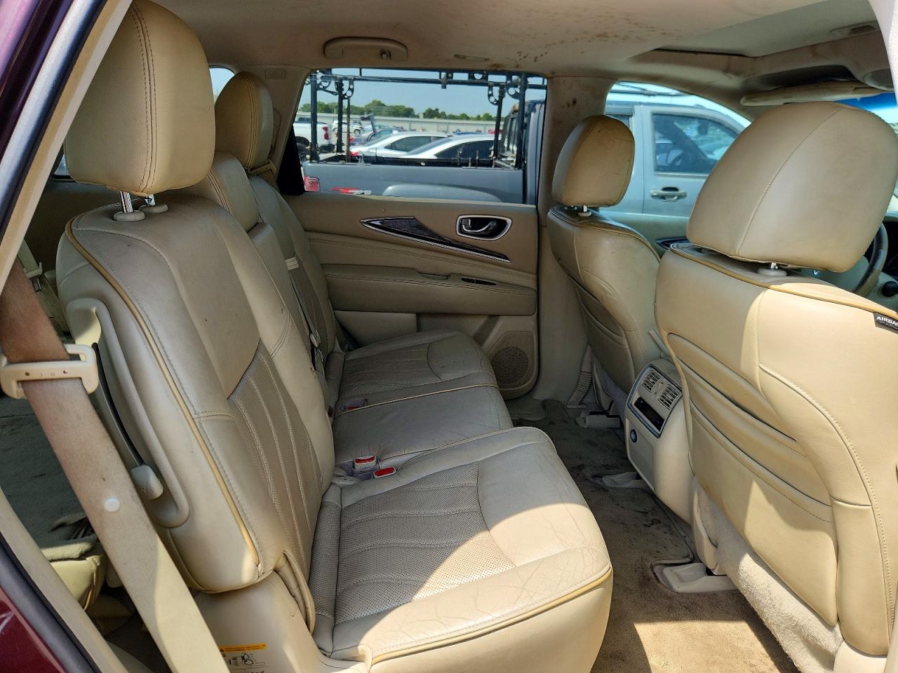 2014 Infiniti Qx60 Base Maroon vin: 5N1AL0MN9EC508714
